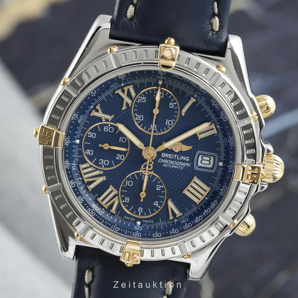 Breitling Crosswind cronografo acciaio / oro automatismo orologio da uomo B13055  [2108645]