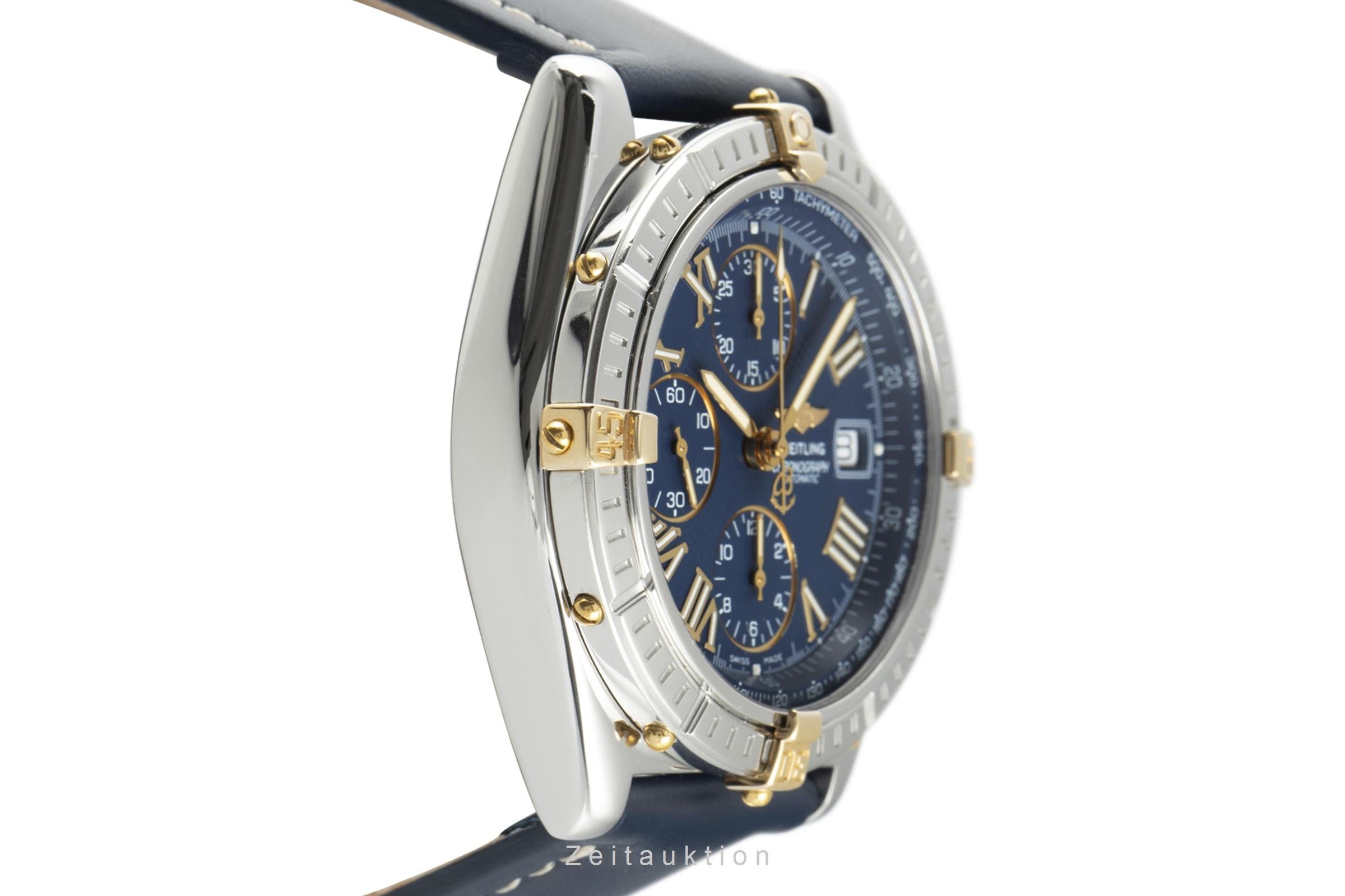 Breitling Crosswind cronografo acciaio / oro automatismo orologio da uomo B13055  [2108645]
