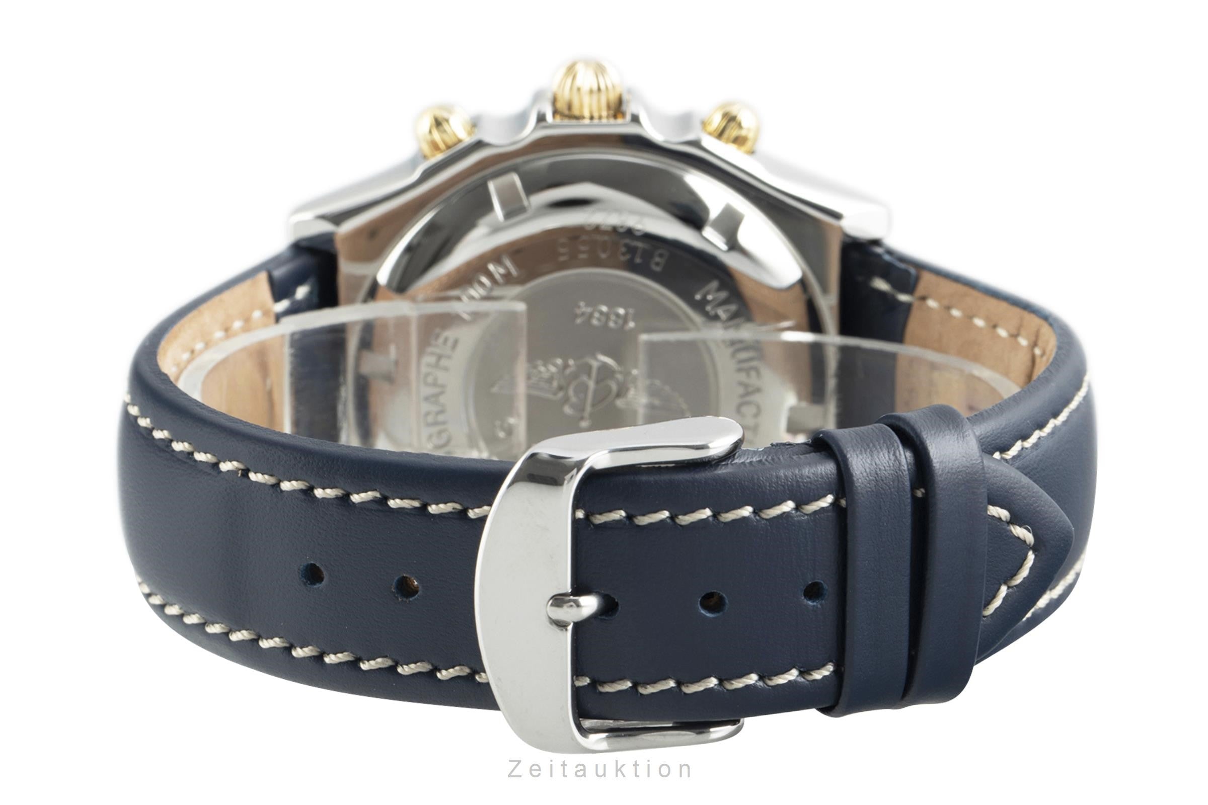 Breitling Crosswind cronografo acciaio / oro automatismo orologio da uomo B13055  [2108645]