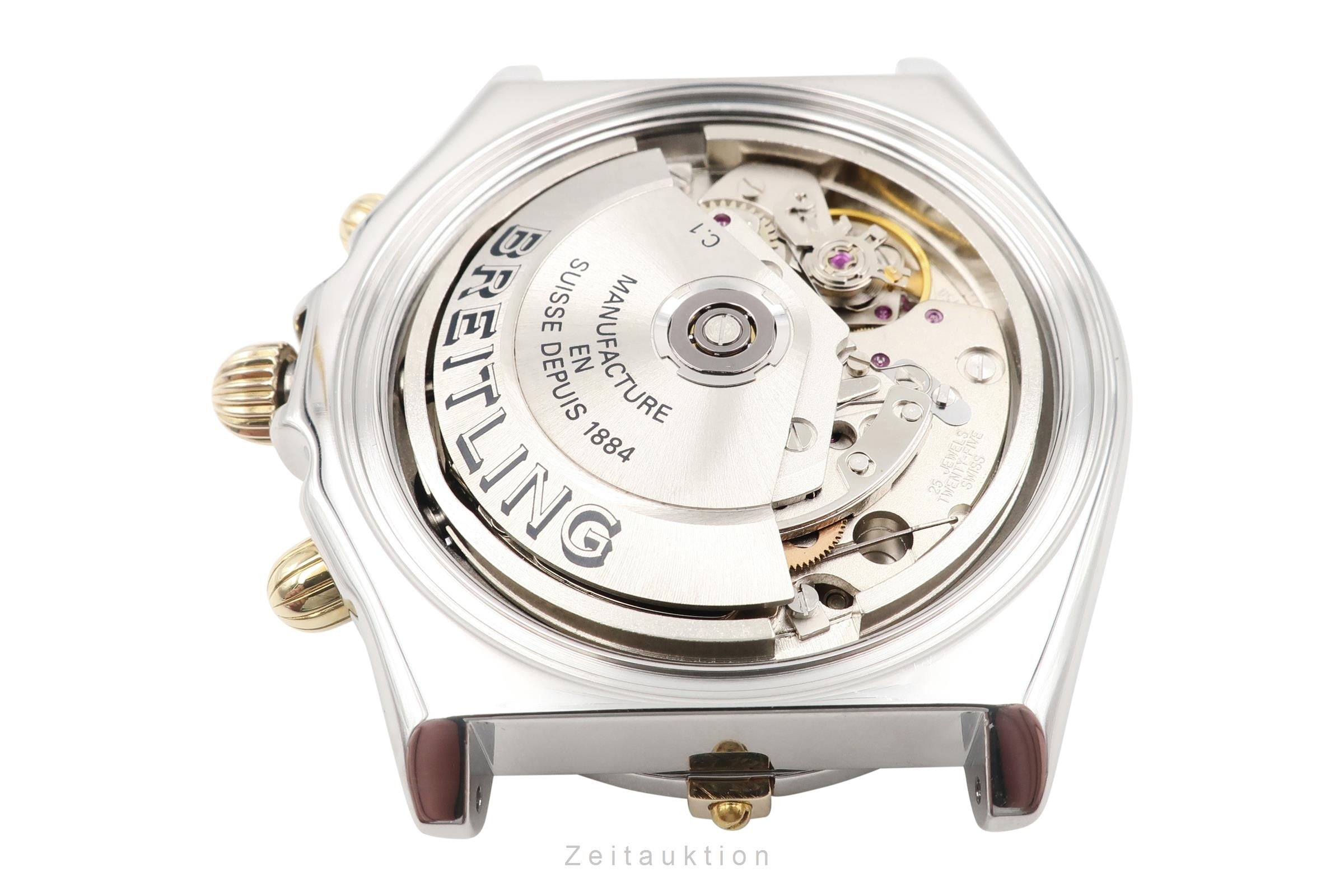 Breitling Crosswind cronografo acciaio / oro automatismo orologio da uomo B13055  [2108645]