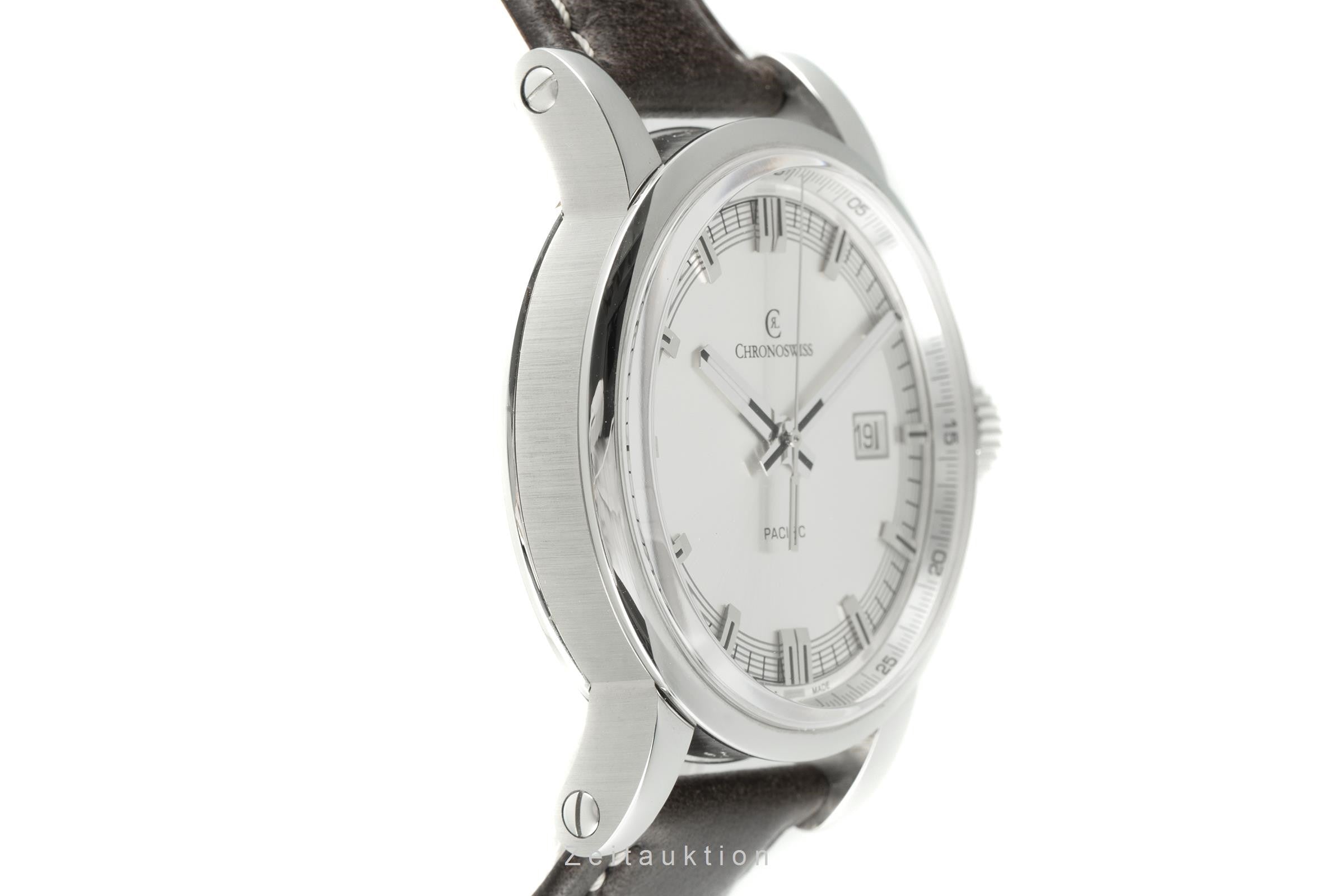 Chronoswiss Grand Pacific Automatik Datum Edelstahl Herrenuhr Ref. CH 2883B [2108685]