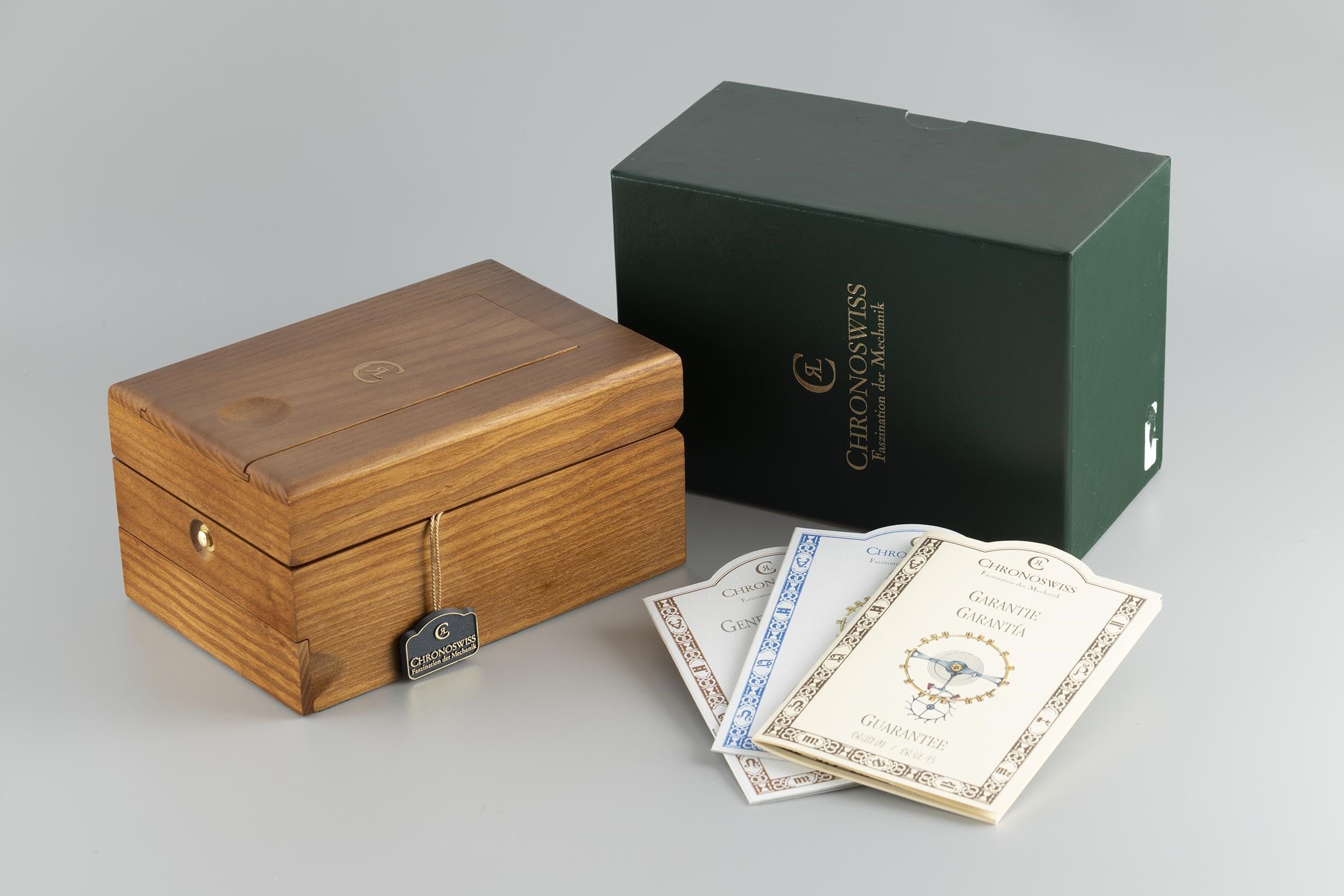 Chronoswiss Grand Pacific Automatik Datum Edelstahl Herrenuhr Ref. CH 2883B [2108685]