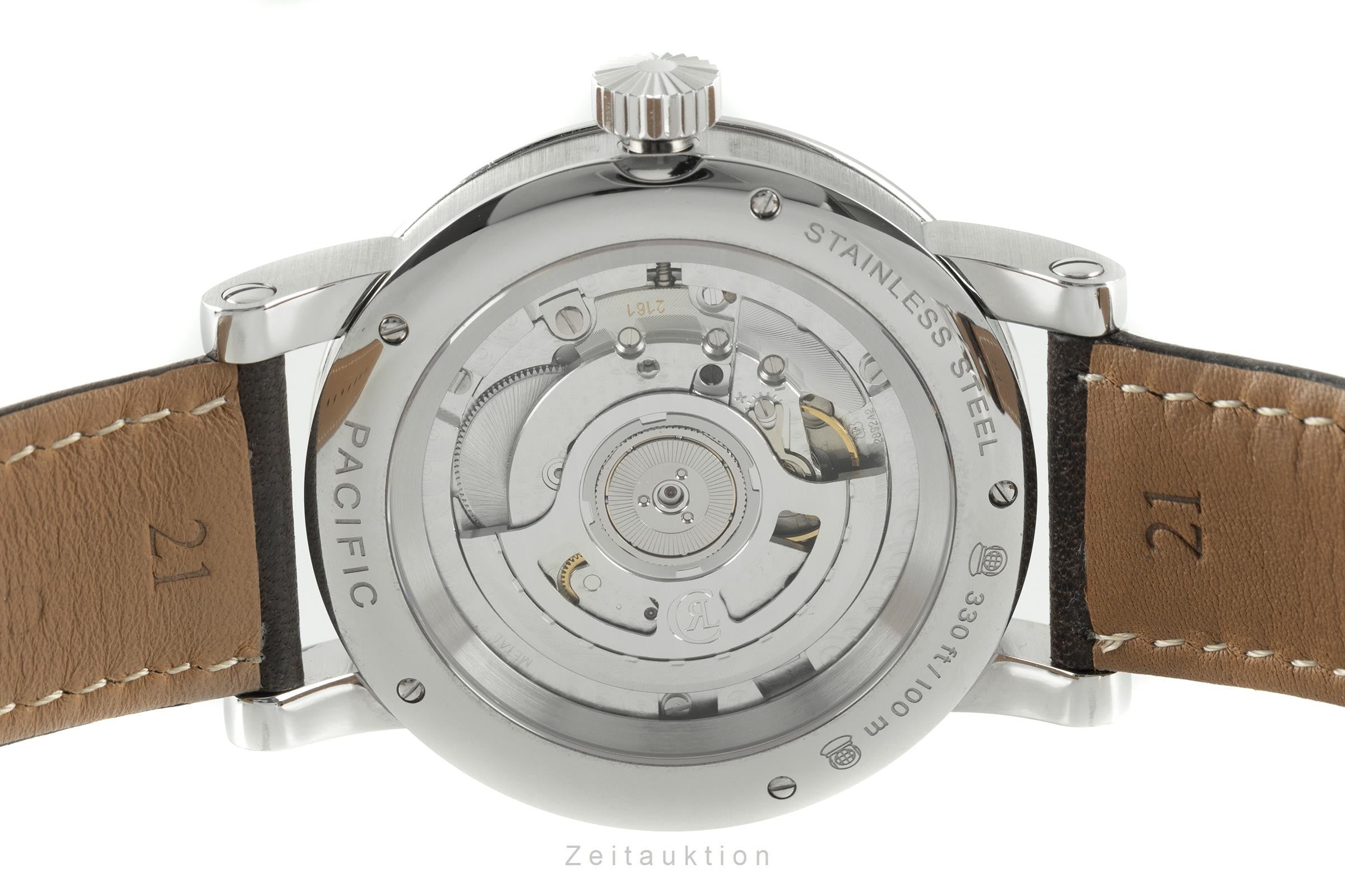 Chronoswiss Grand Pacific Automatik Datum Edelstahl Herrenuhr Ref. CH 2883B [2108685]