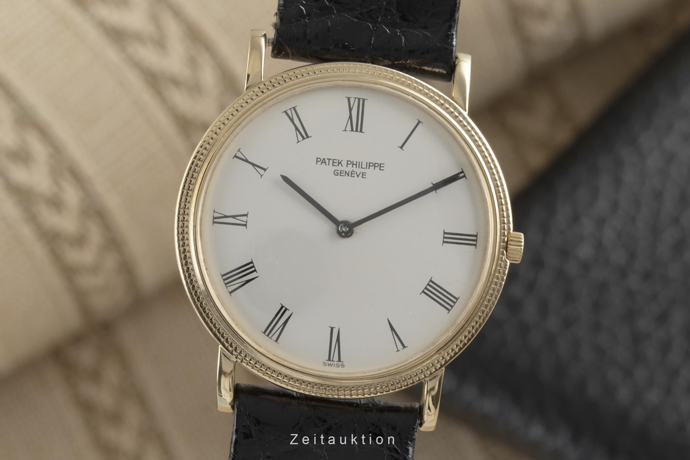 Patek Philippe Calatrava oro 18 ct carica manuale orologio da uomo 3520D LP: 21221EUR  [2108733]