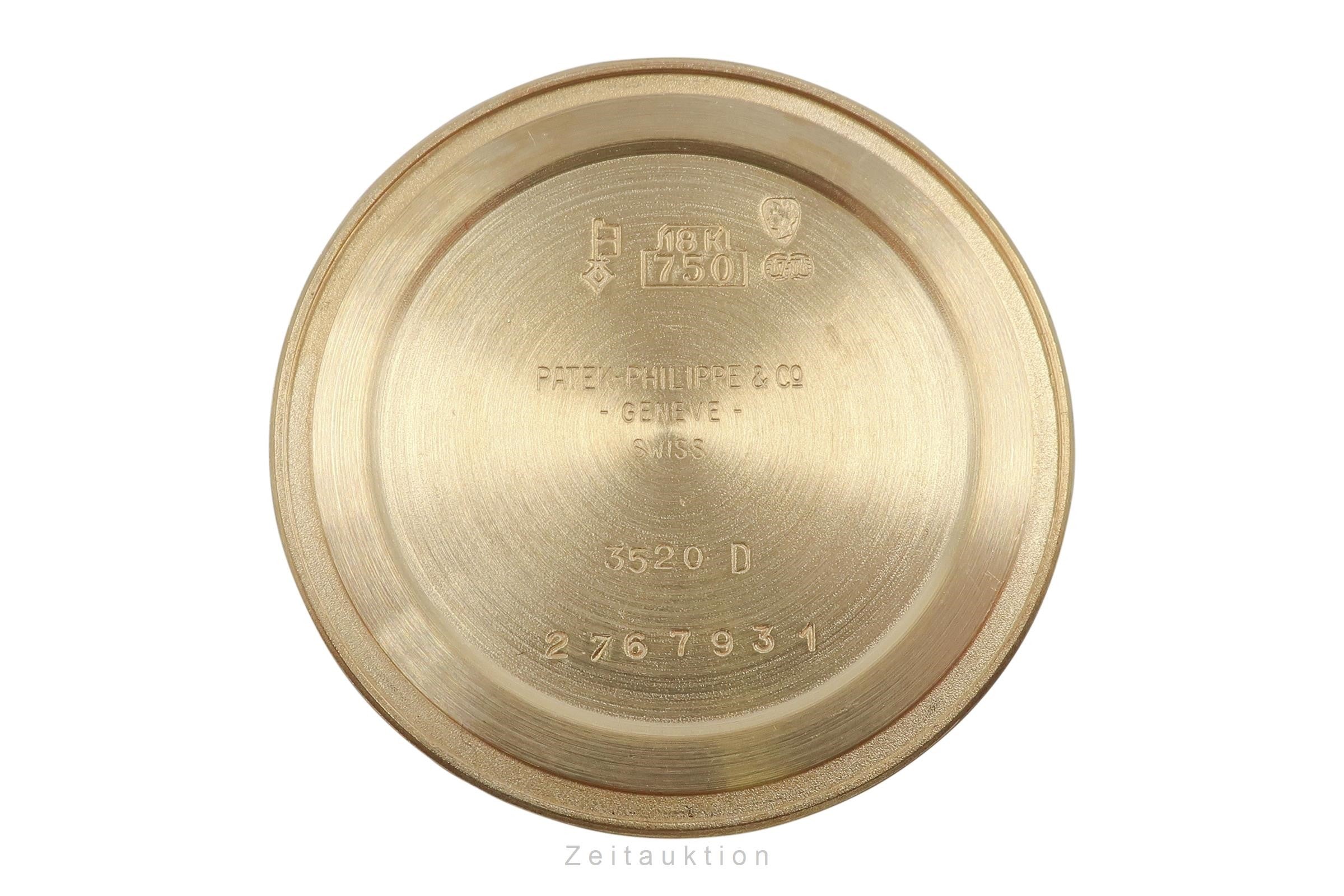 Patek Philippe Calatrava oro de 18 quilates cuerda manual reloj para caballeros 3520D LP: 21221EUR  [2108733]