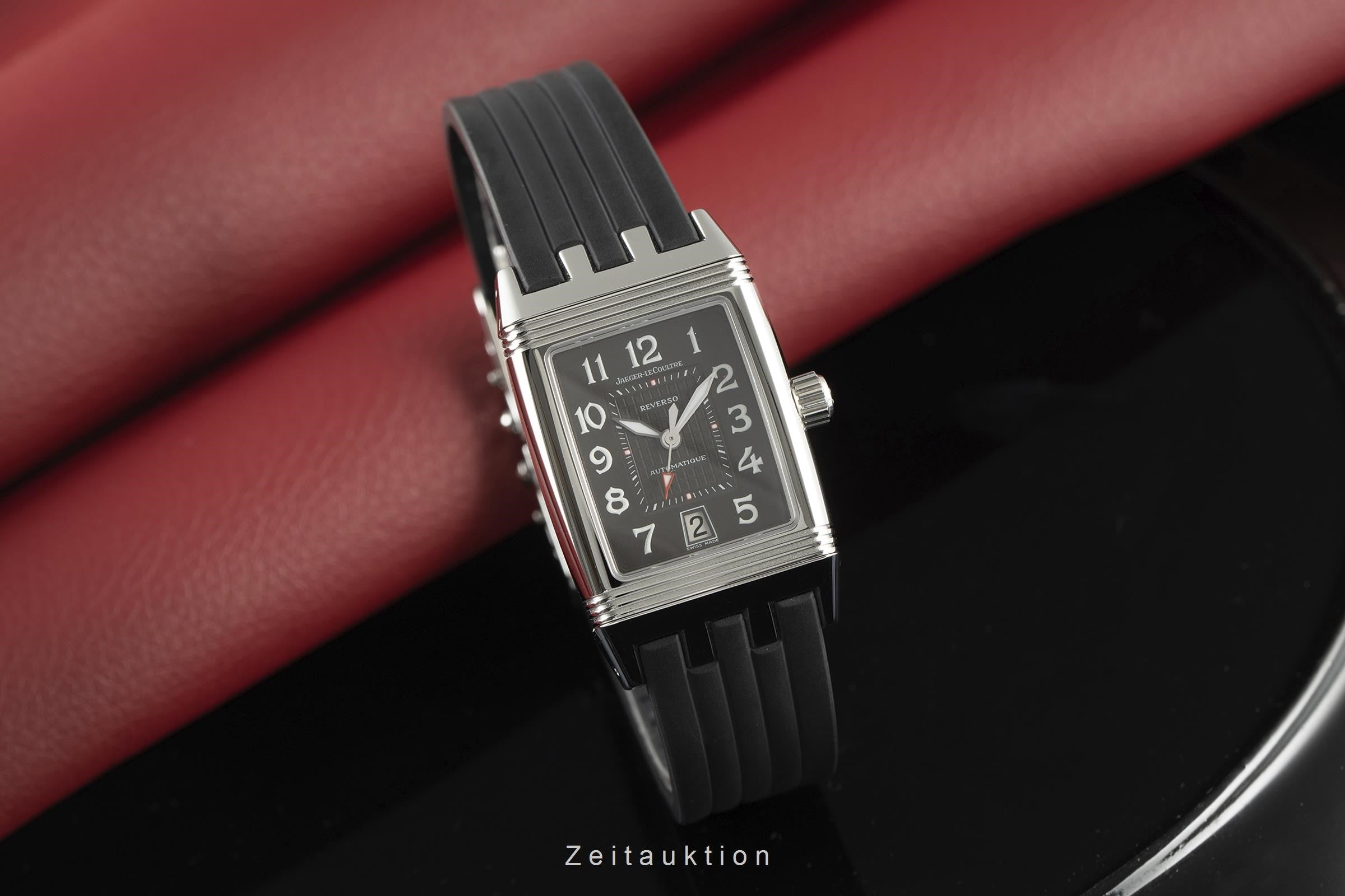Jaeger LeCoultre Reverso acero automático reloj para caballeros 290.8.60 LP: 5500EUR  [2108744]