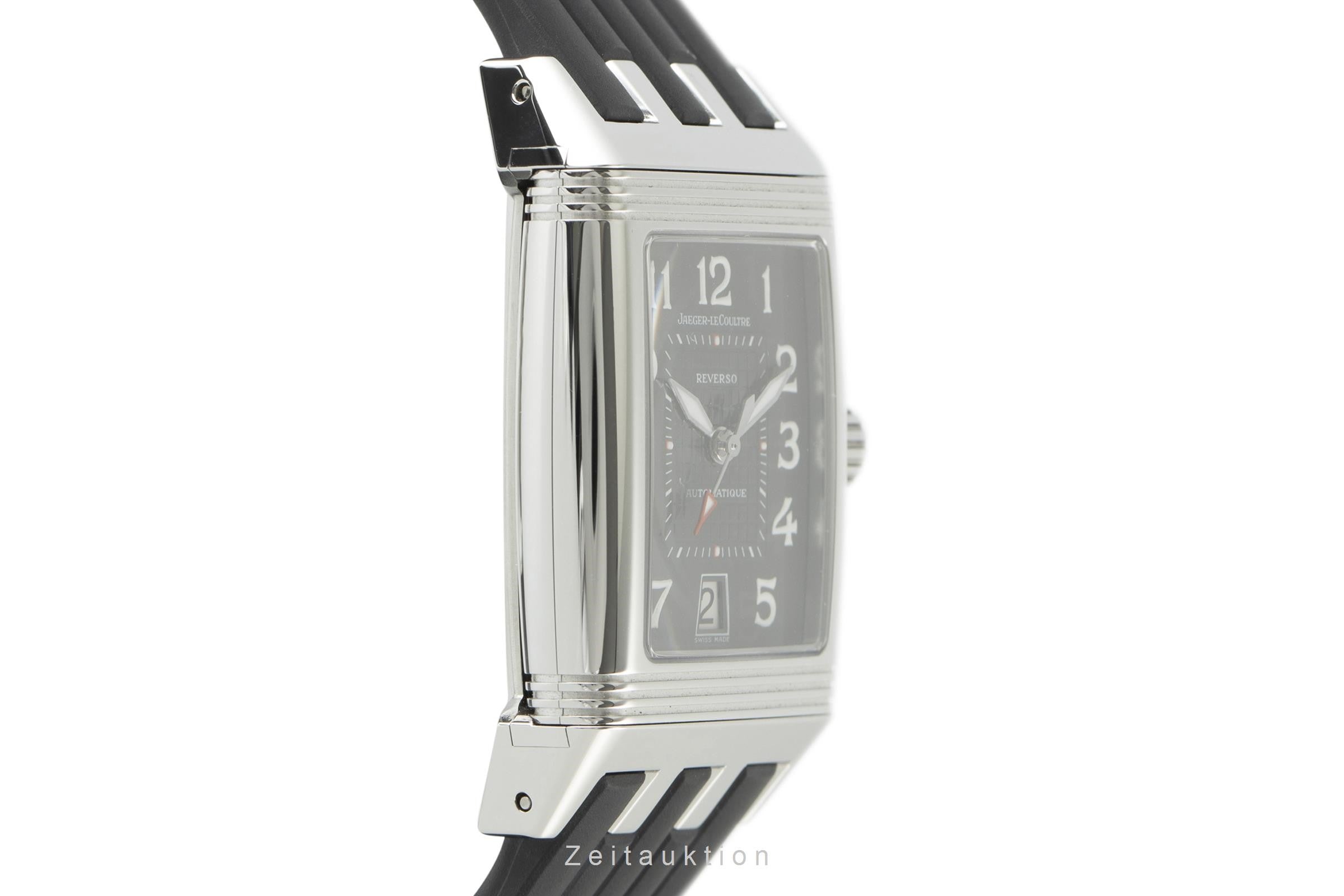 Jaeger LeCoultre Reverso acero automático reloj para caballeros 290.8.60 LP: 5500EUR  [2108744]