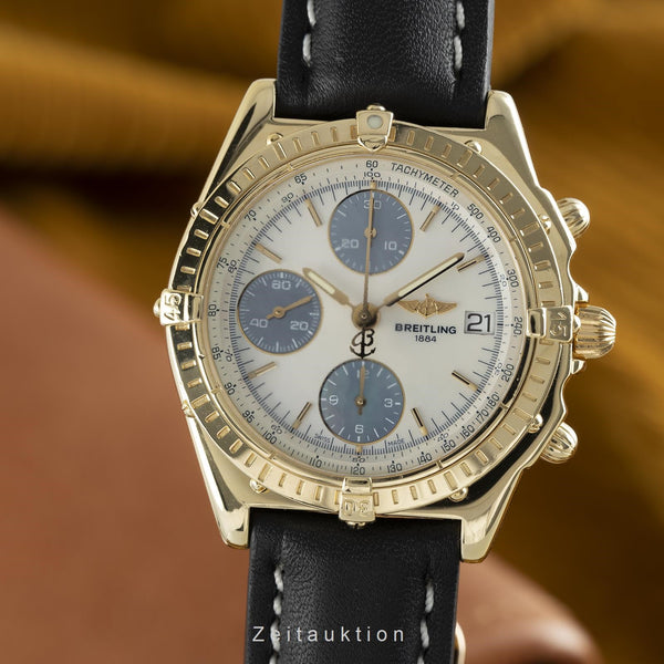 Breitling Chronomat chronographe or 18 ct automatique montre pour hommes K13050.1 LP: 22400EUR  [2108819]