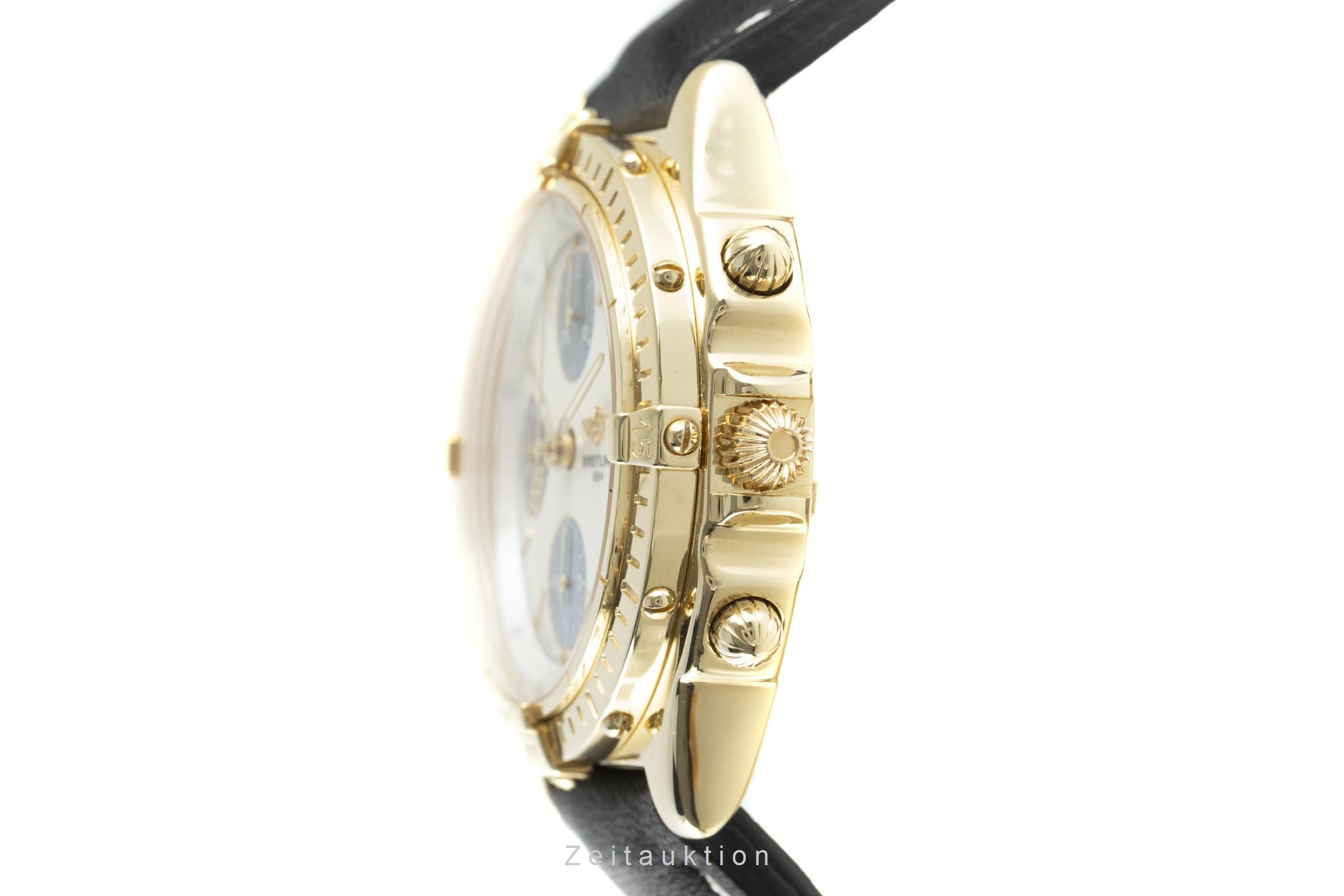 Breitling Chronomat chronographe or 18 ct automatique montre pour hommes K13050.1 LP: 22400EUR  [2108819]