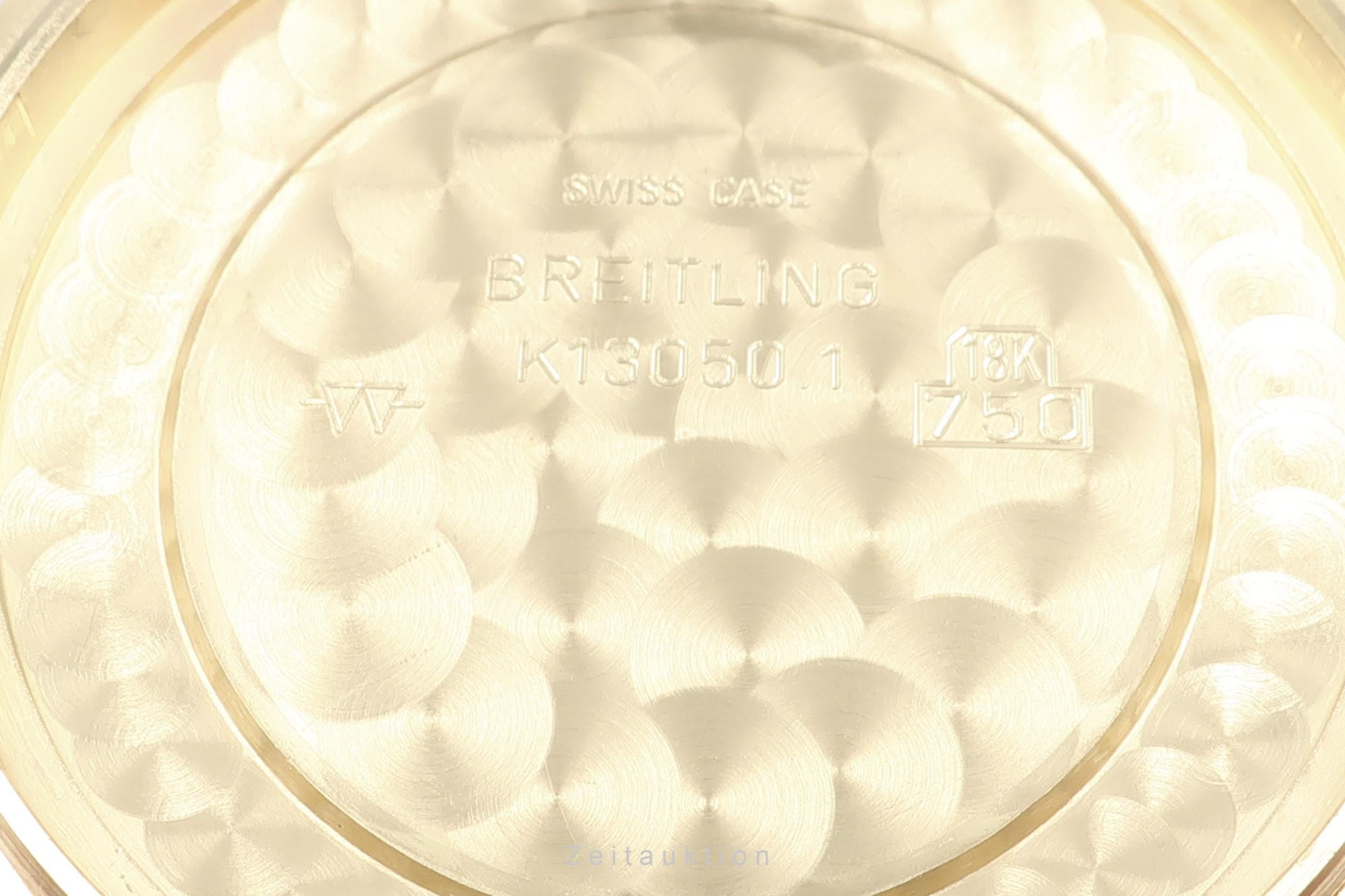 Breitling Chronomat chronographe or 18 ct automatique montre pour hommes K13050.1 LP: 22400EUR  [2108819]