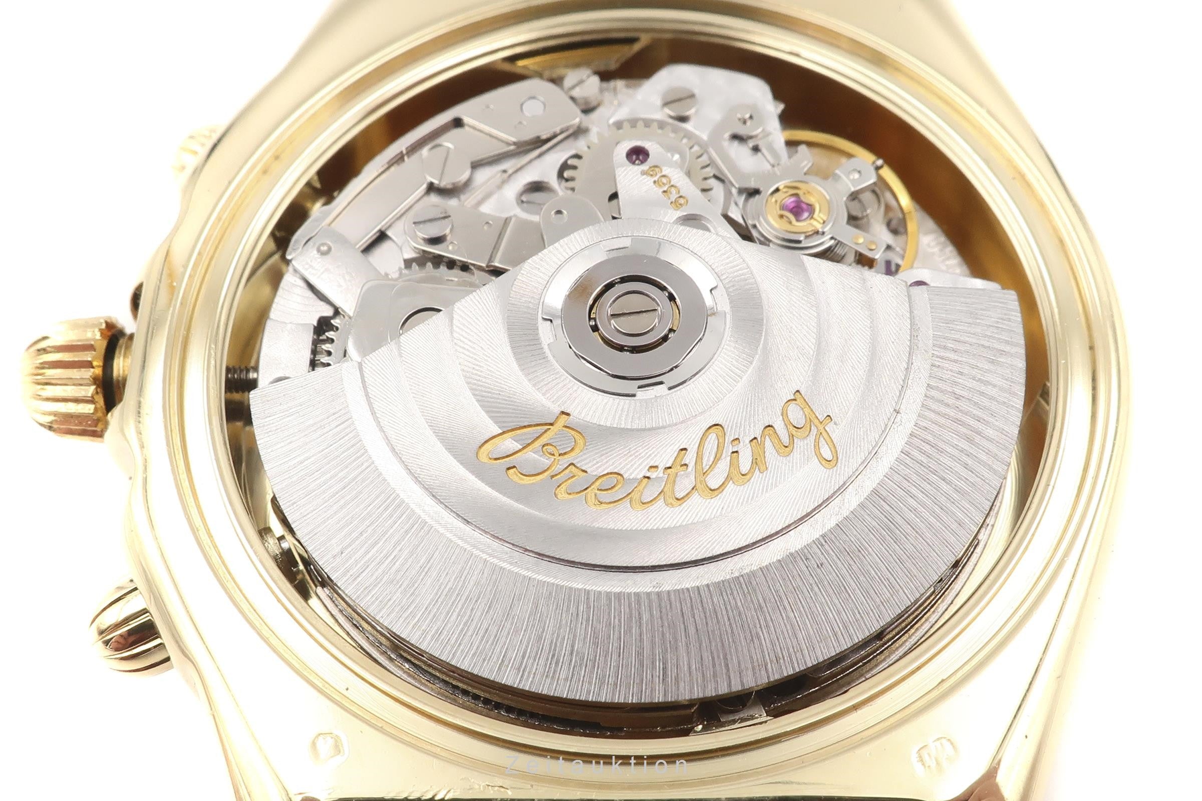 Breitling Chronomat chronographe or 18 ct automatique montre pour hommes K13050.1 LP: 22400EUR  [2108819]