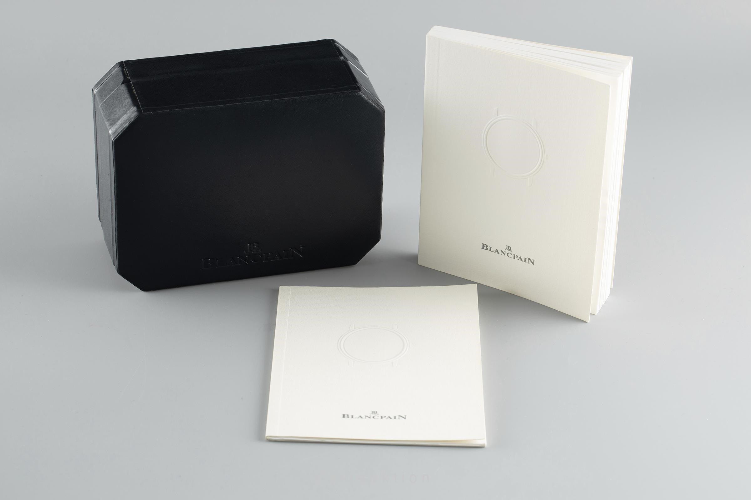 Blancpain Leman Flyback Chronograph Automatik Edelstahl Herrenuhr Ref. 2185F B&P [2108858]