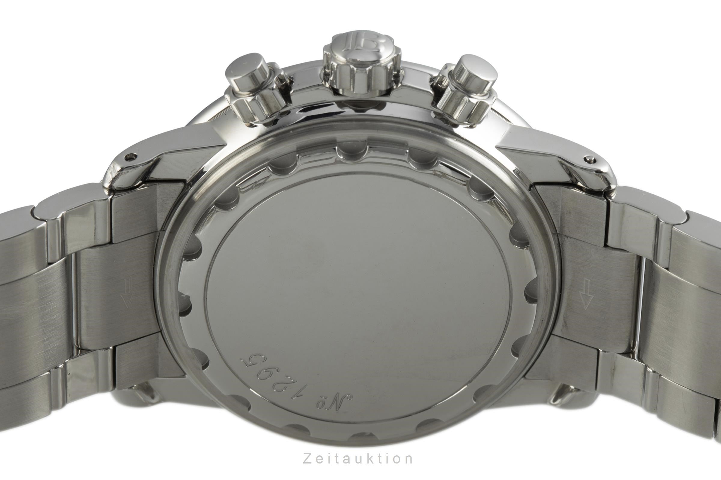 Blancpain Leman Flyback Chronograph Automatik Edelstahl Herrenuhr Ref. 2185F B&P [2108858]