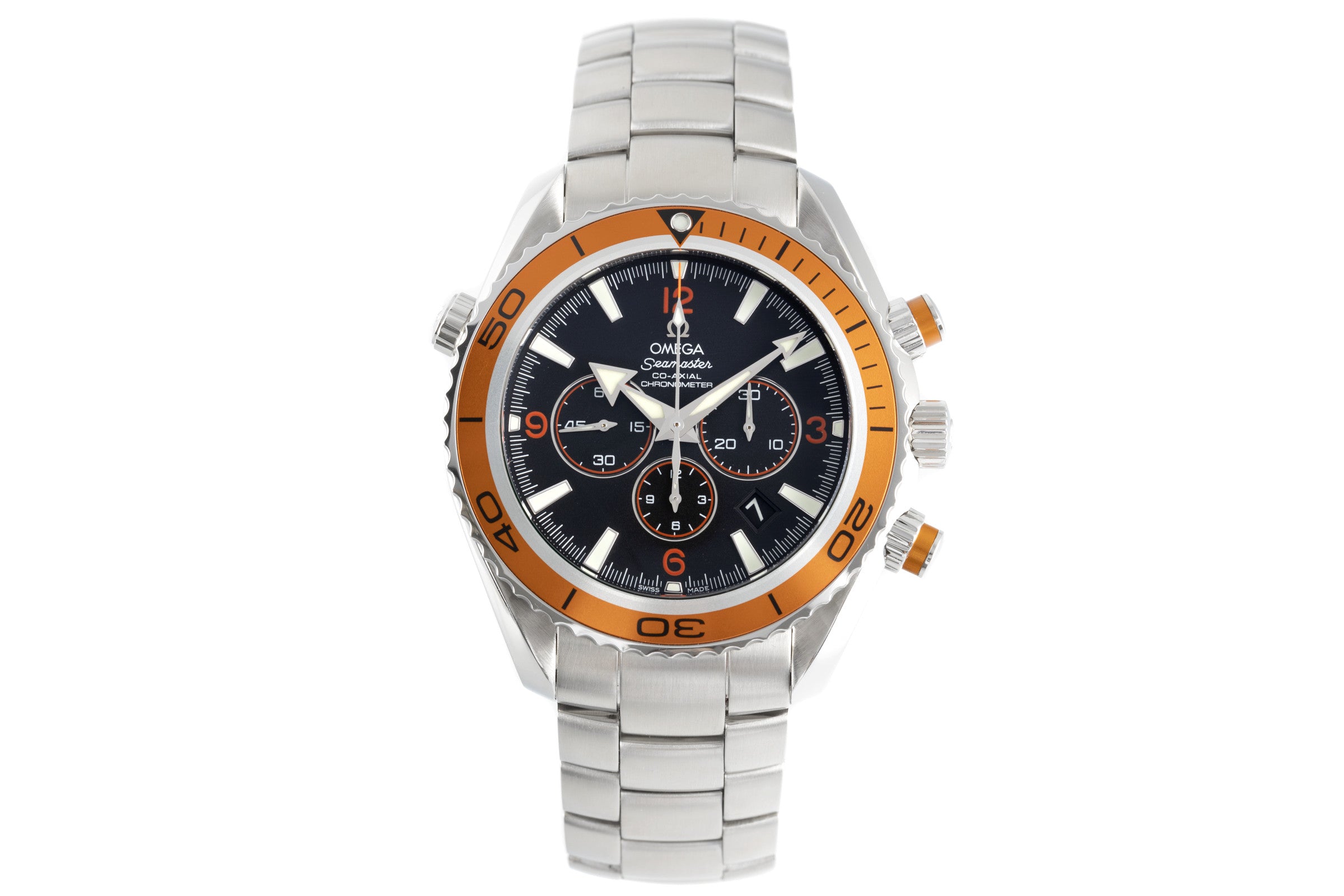 Omega Seamaster chronographe acier automatique montre pour hommes 2918.50.00, 178.1651 LP: 6500EUR  [2108862]