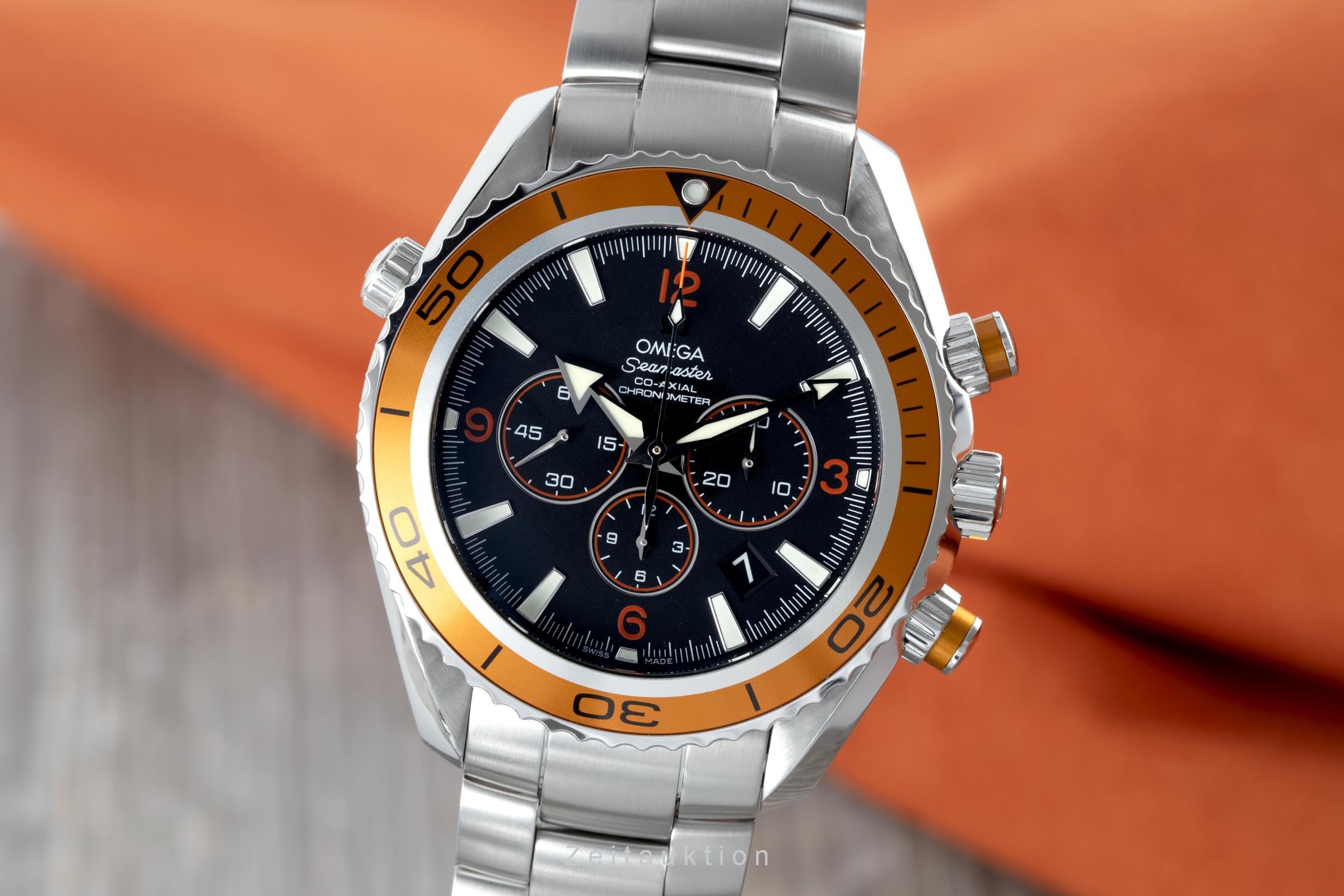 Omega Seamaster chronograph steel automatic men's watch 2918.50.00, 178.1651 LP: 6500EUR  [2108862]