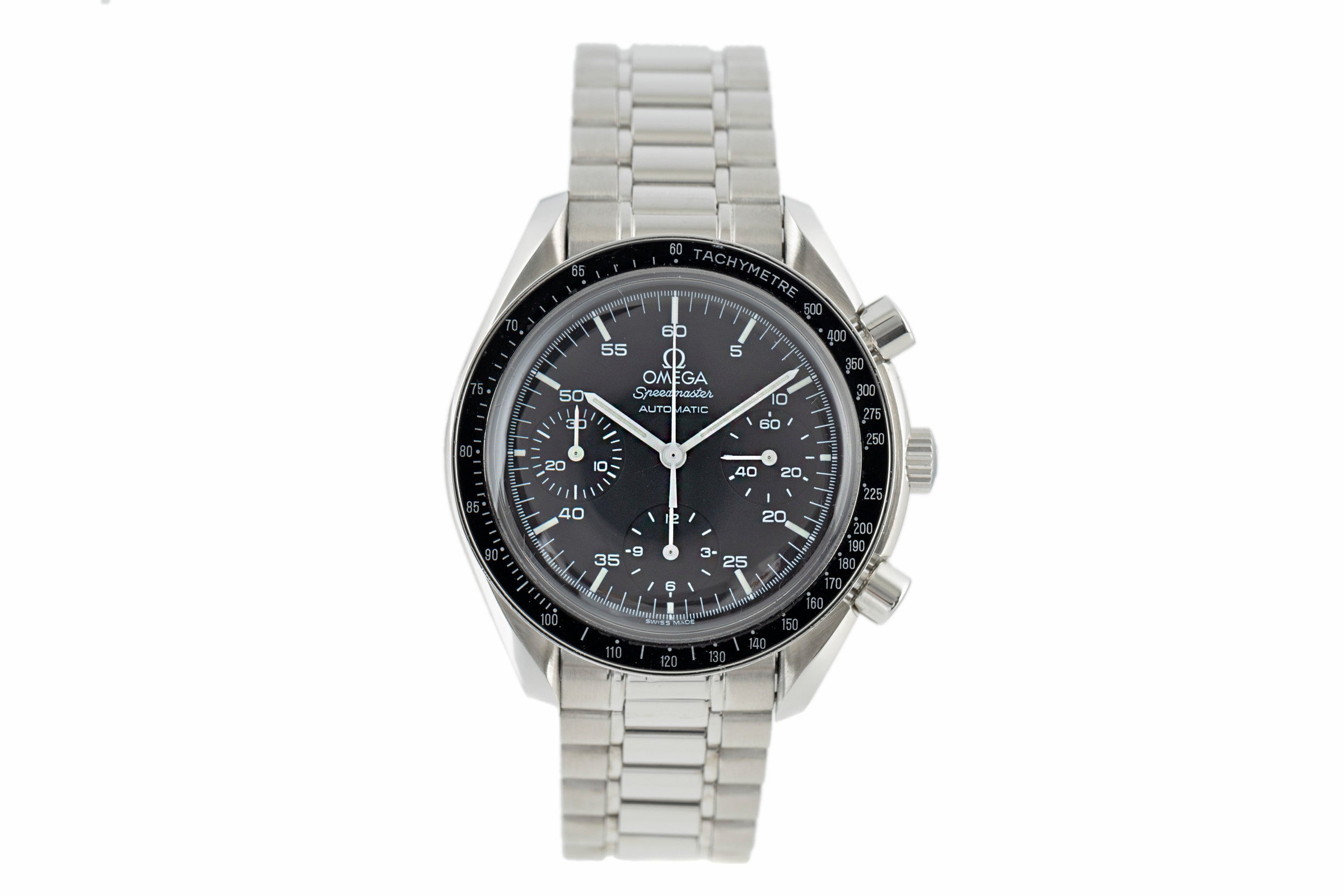 時計 OMEGA Speedmaster 3510.50 Omega Speedmaster chronograph steel automatic Kal. 3220 Ref