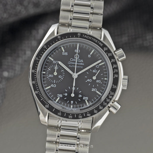 Omega Speedmaster Reduced Chronograph Edelstahl Automatik Ref. 3510.50.00 B&P [2108863]