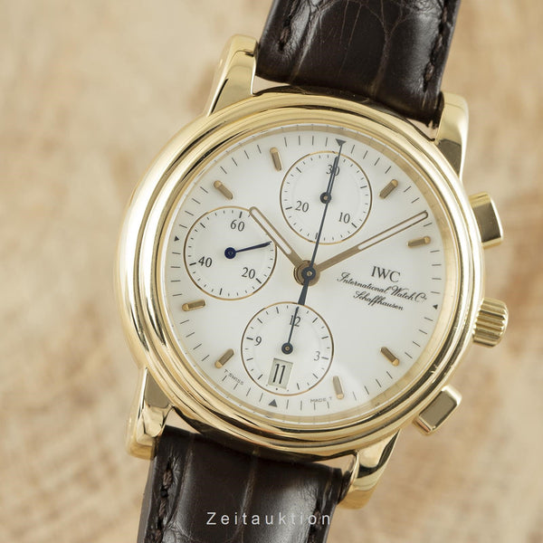 IWC Amalfi cronografo oro 18 ct automatismo orologio da uomo 3703-001  [2108891]