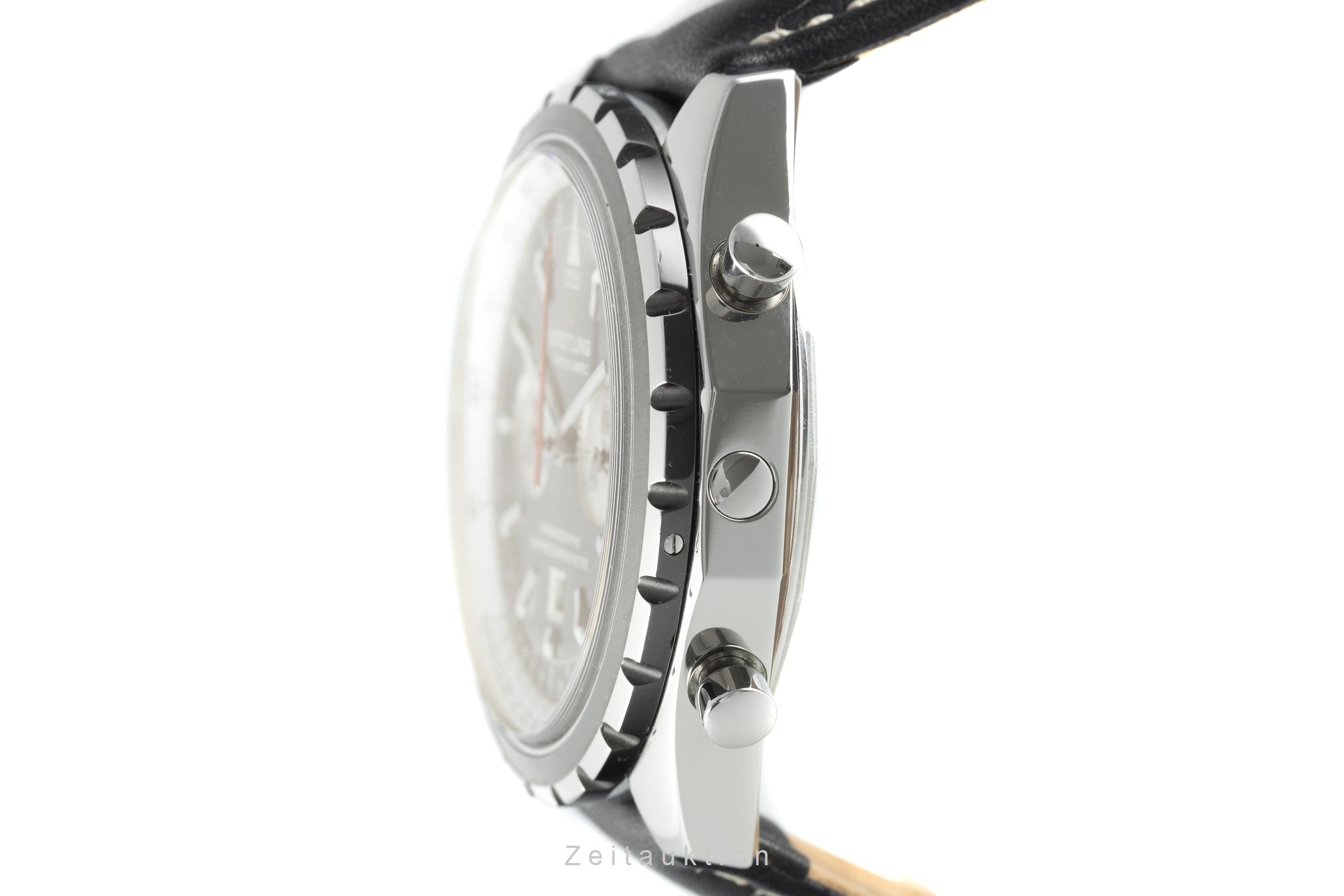 Breitling Chrono-Matic chronographe acier automatique montre pour hommes A41360 LP: 8150EUR  [2108894]