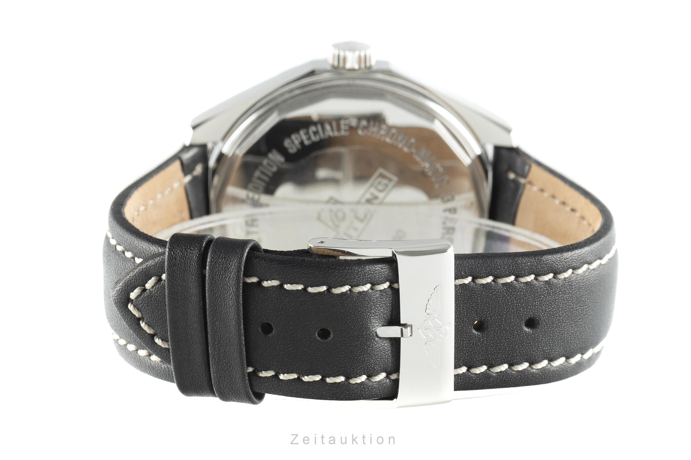 Breitling Chrono-Matic chronographe acier automatique montre pour hommes A41360 LP: 8150EUR  [2108894]