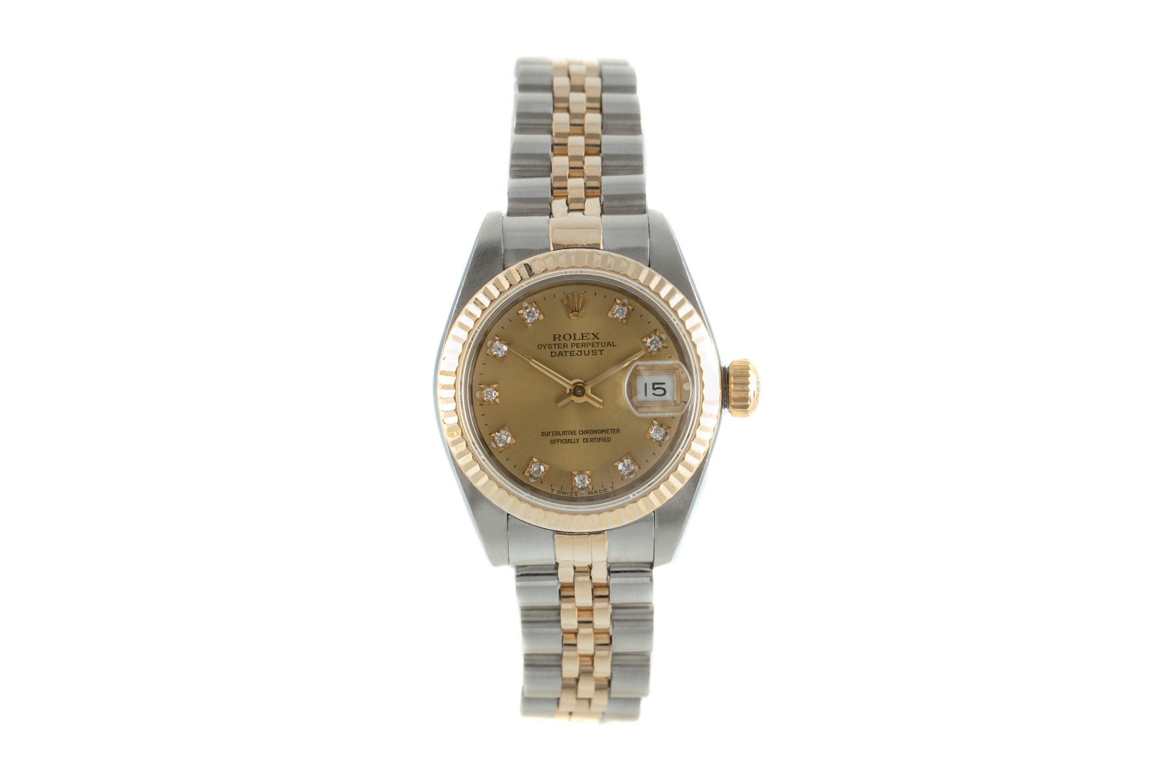 Rolex Lady Datejust steel gold automatic 2135 69173
