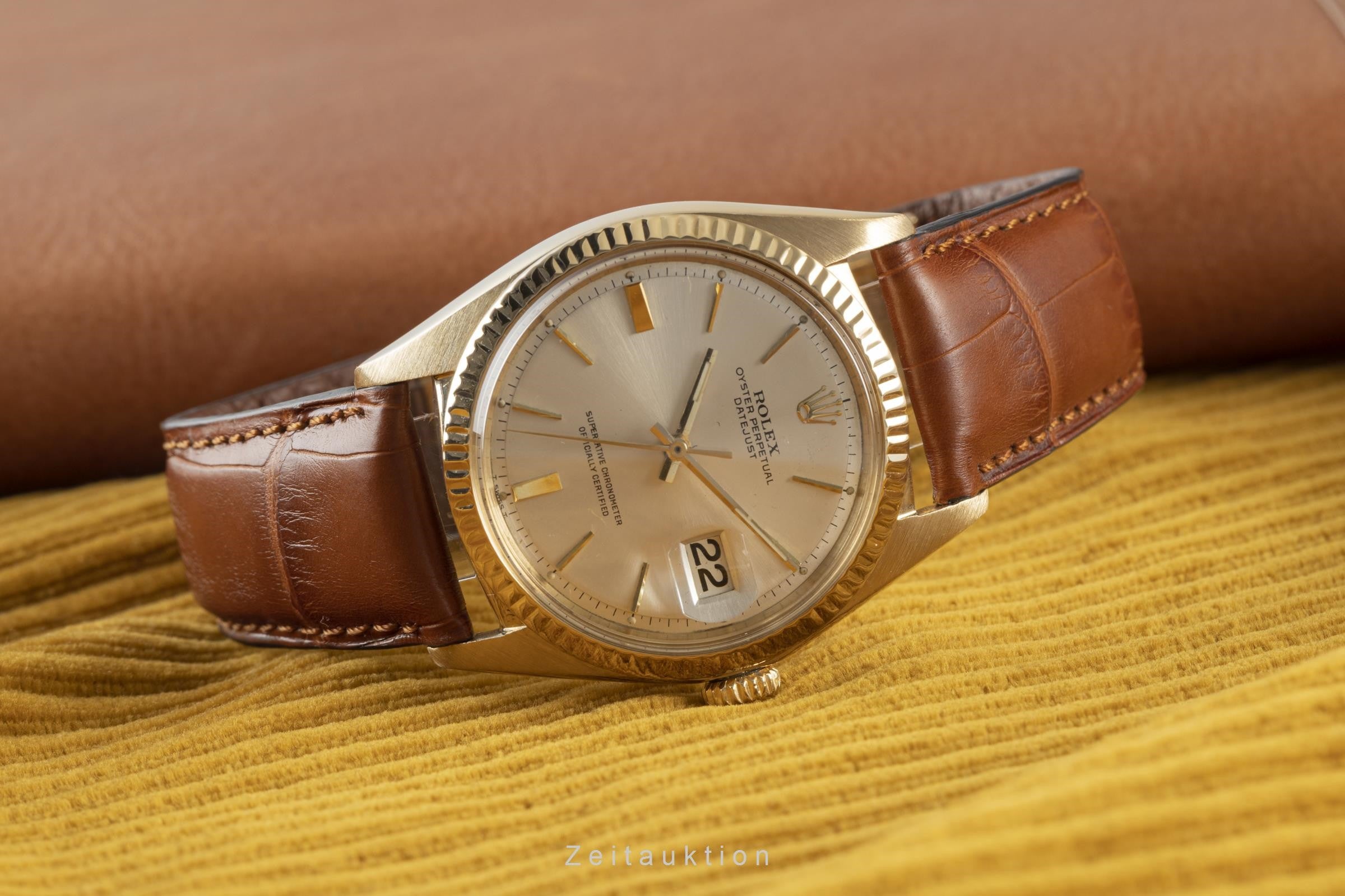 Rolex Datejust or 18 ct automatique montre pour hommes 1601  [2108930]