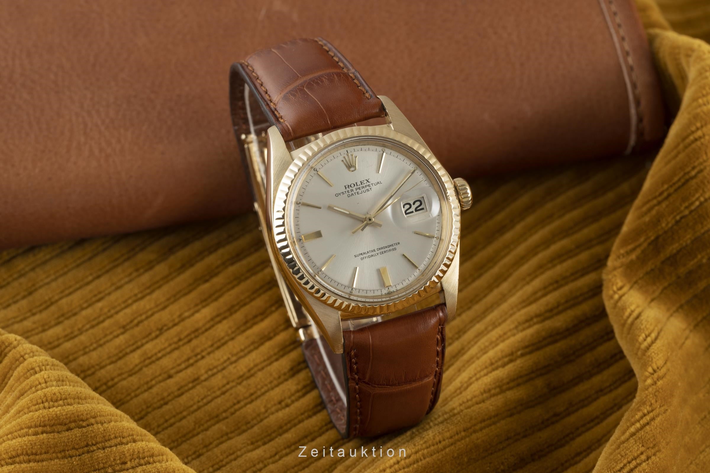 Rolex Datejust or 18 ct automatique montre pour hommes 1601  [2108930]