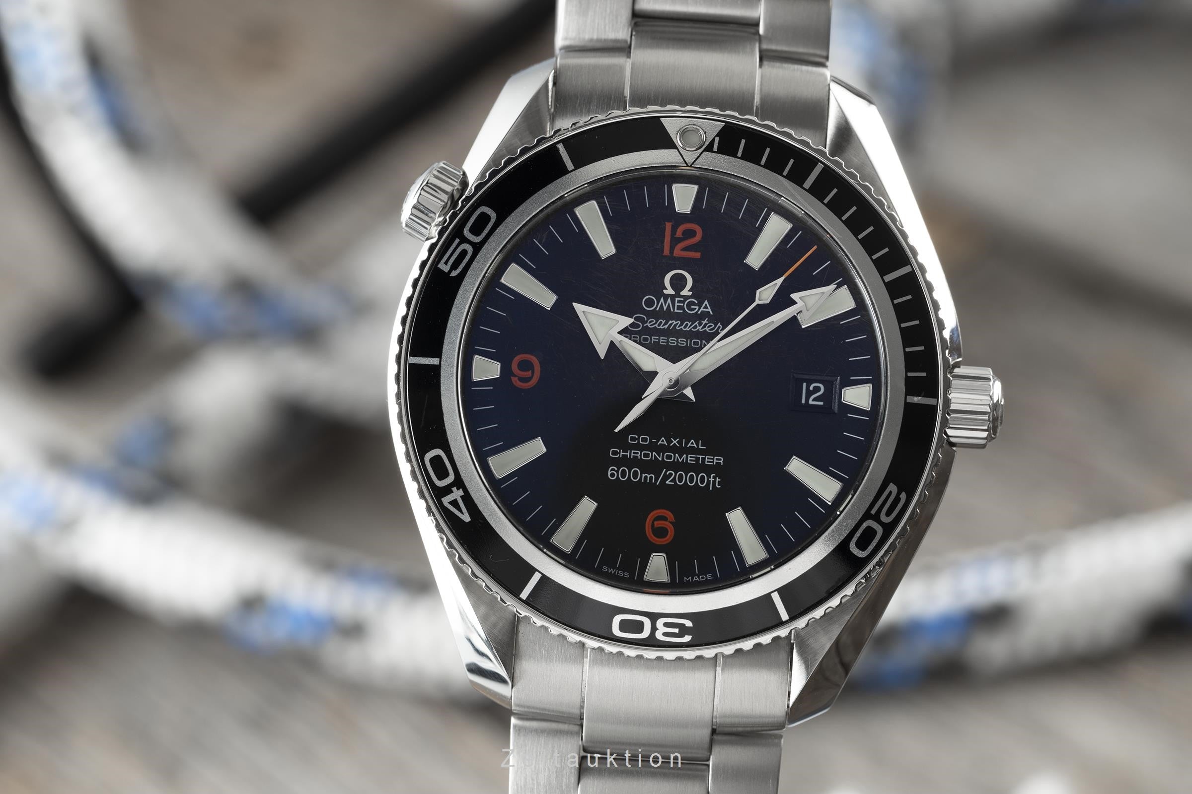 Omega Seamaster steel automatic men's watch 2201.51.00, 168.1651 LP: 5100EUR  [2108934]