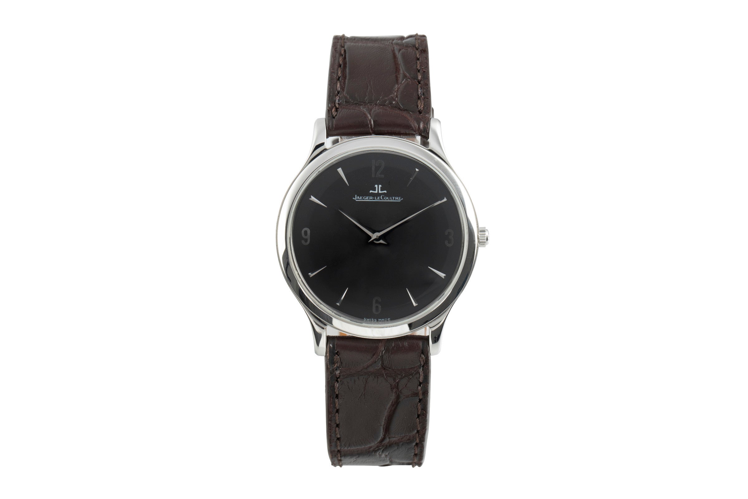 Jaeger LeCoultre Master Control acciaio carica manuale orologio da uomo 145.8.79.S LP: 6950EUR  [2108938]