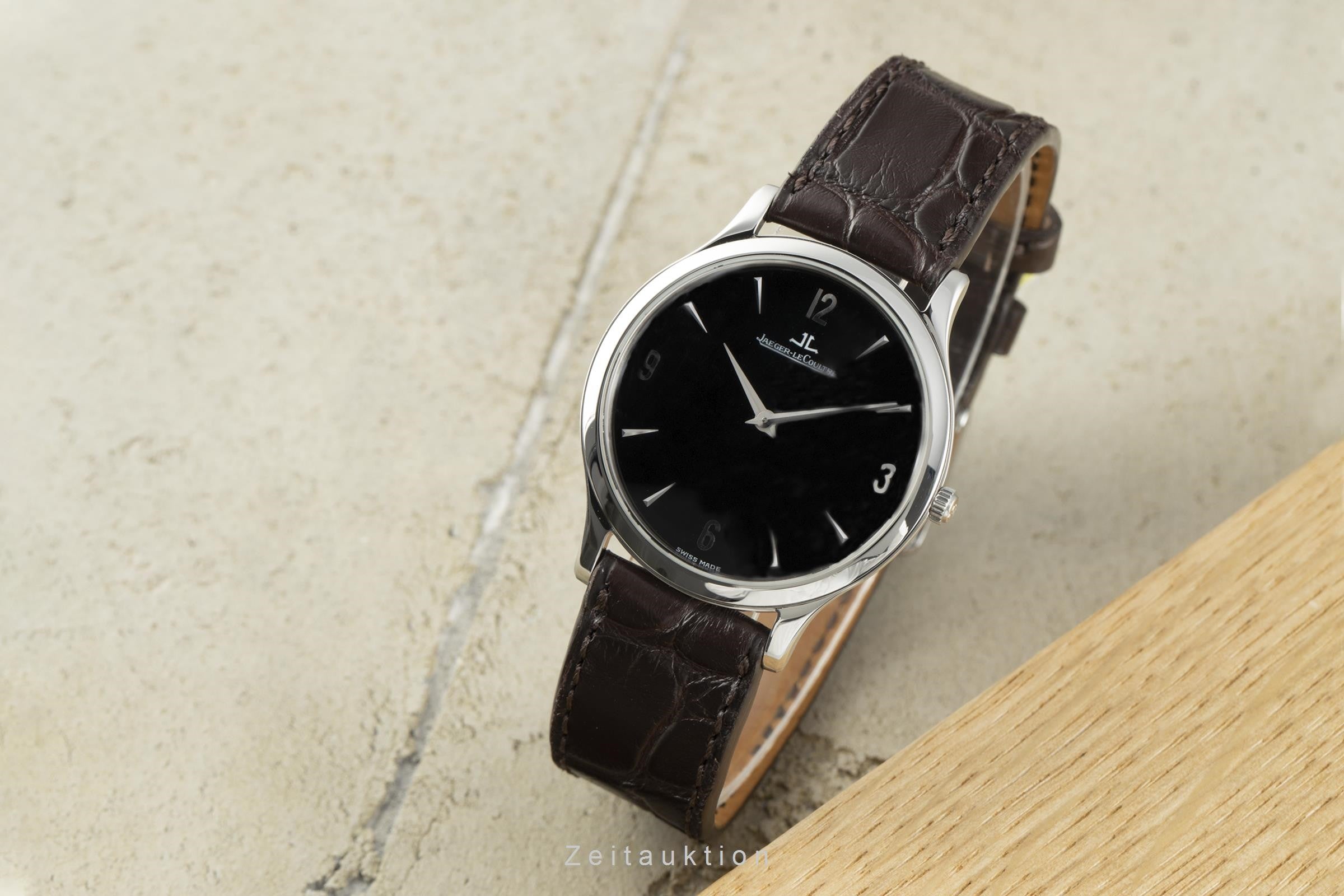 Jaeger LeCoultre Master Control acciaio carica manuale orologio da uomo 145.8.79.S LP: 6950EUR  [2108938]