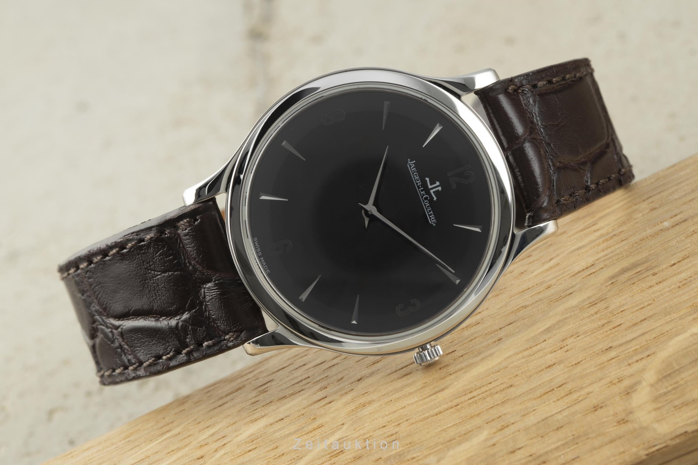 Jaeger LeCoultre Master Control acciaio carica manuale orologio da uomo 145.8.79.S LP: 6950EUR  [2108938]