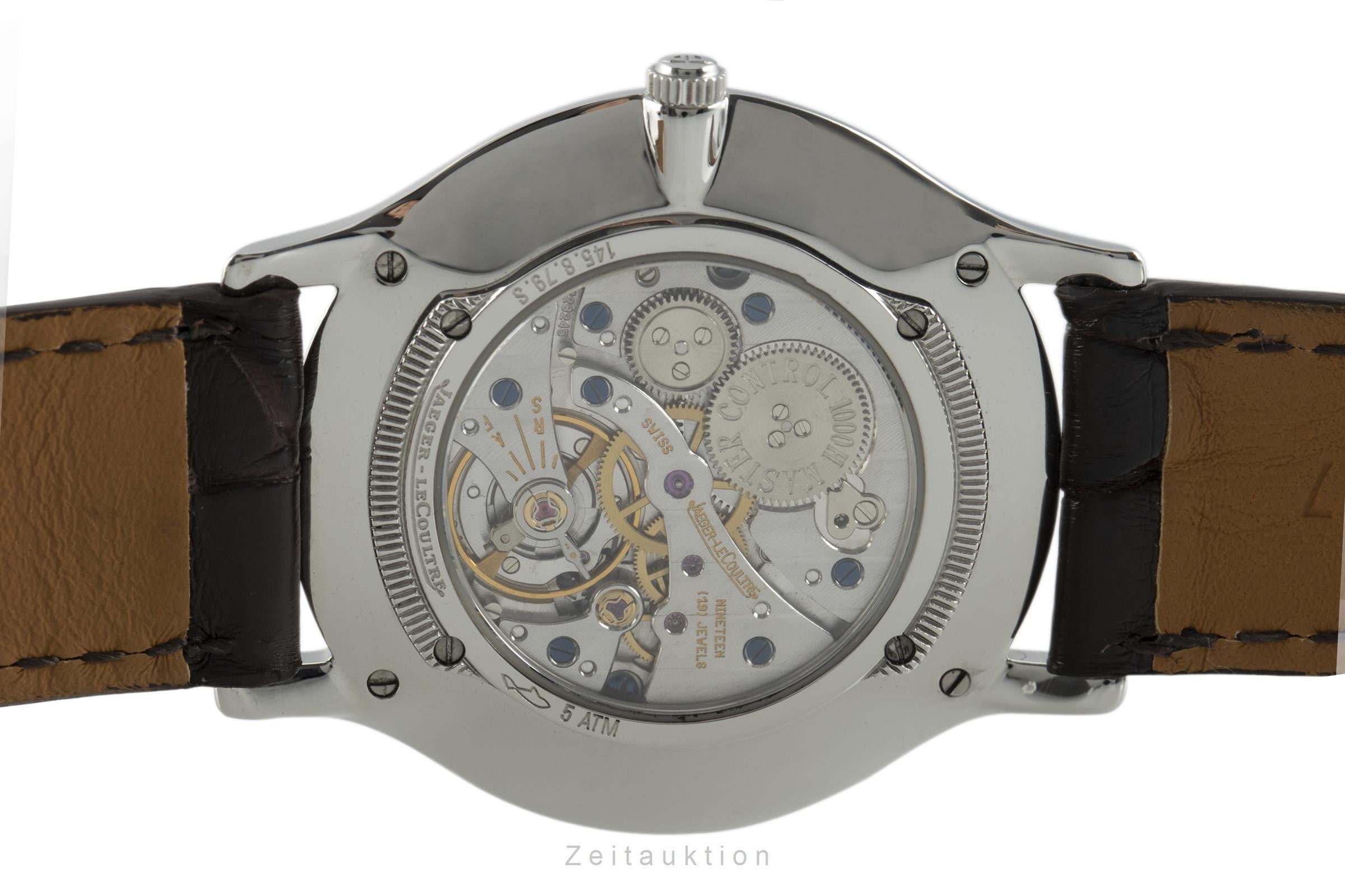 Jaeger LeCoultre Master Control acciaio carica manuale orologio da uomo 145.8.79.S LP: 6950EUR  [2108938]