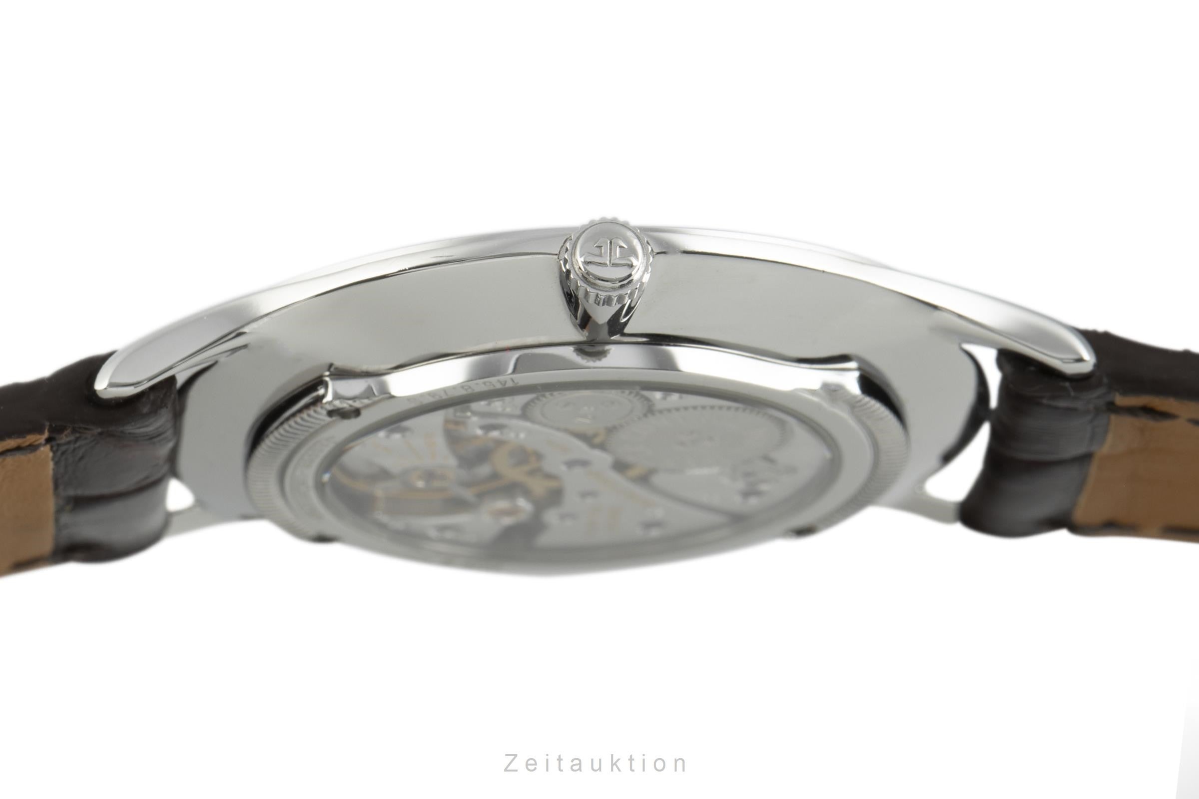 Jaeger LeCoultre Master Control acciaio carica manuale orologio da uomo 145.8.79.S LP: 6950EUR  [2108938]