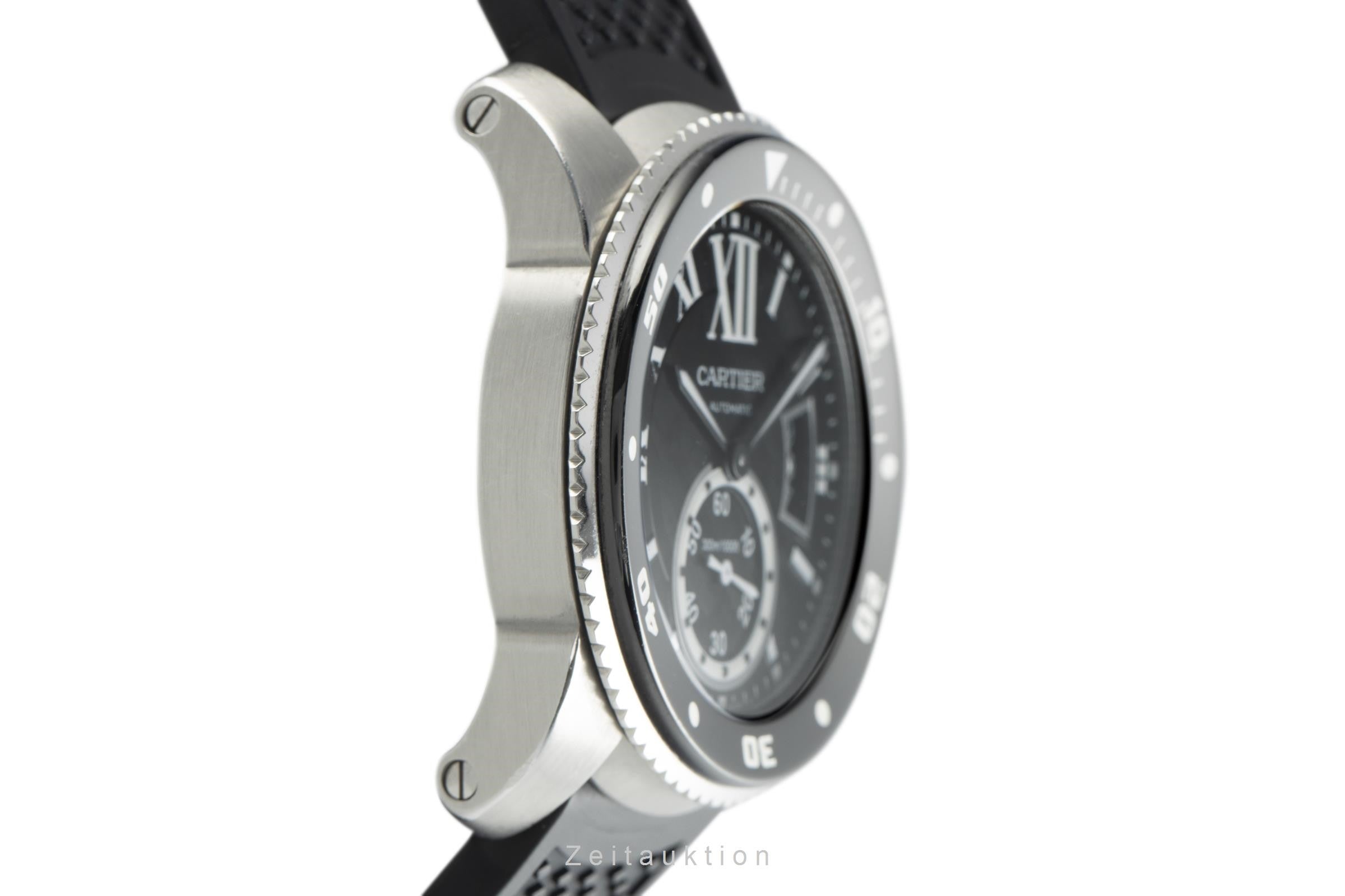 Cartier Calibre de Cartier acero automático reloj para caballeros W7100056, 3729  [2108966]