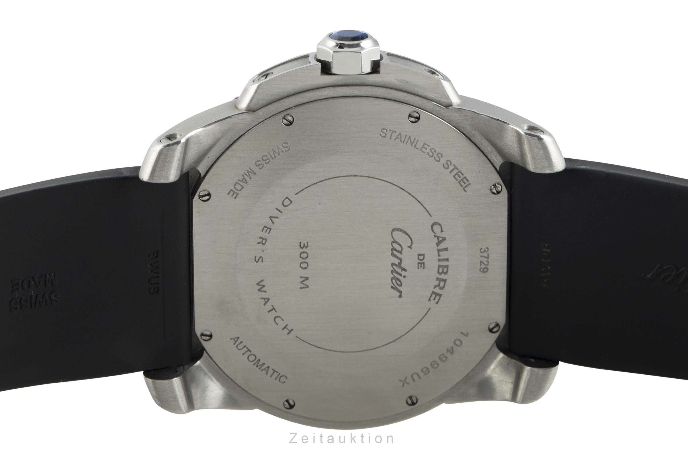 Cartier Calibre de Cartier acero automático reloj para caballeros W7100056, 3729  [2108966]