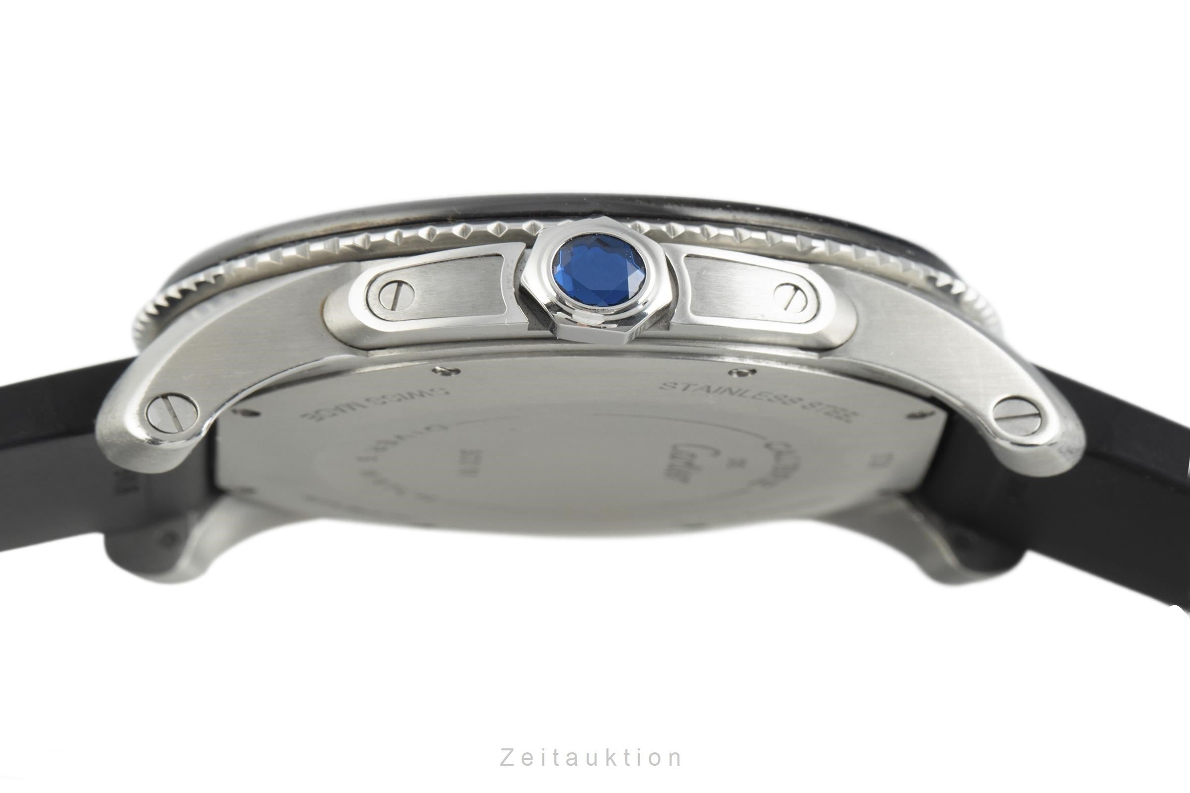 Cartier Calibre de Cartier acero automático reloj para caballeros W7100056, 3729  [2108966]