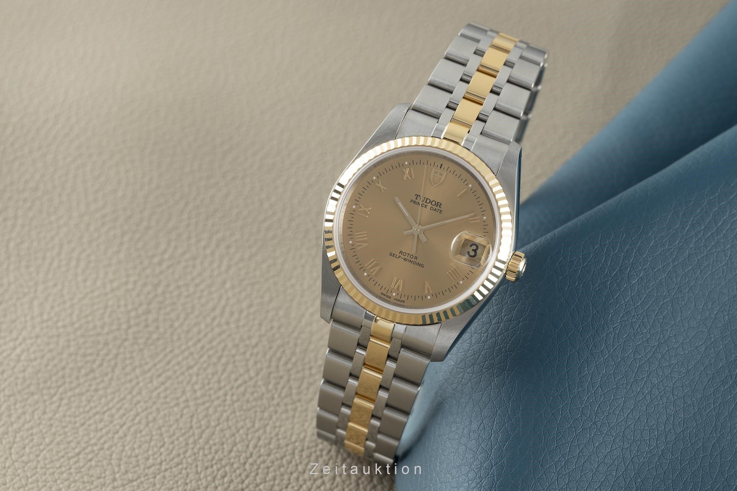 Tudor Prince Date acciaio / oro automatismo orologio da uomo 74033  [2108967]