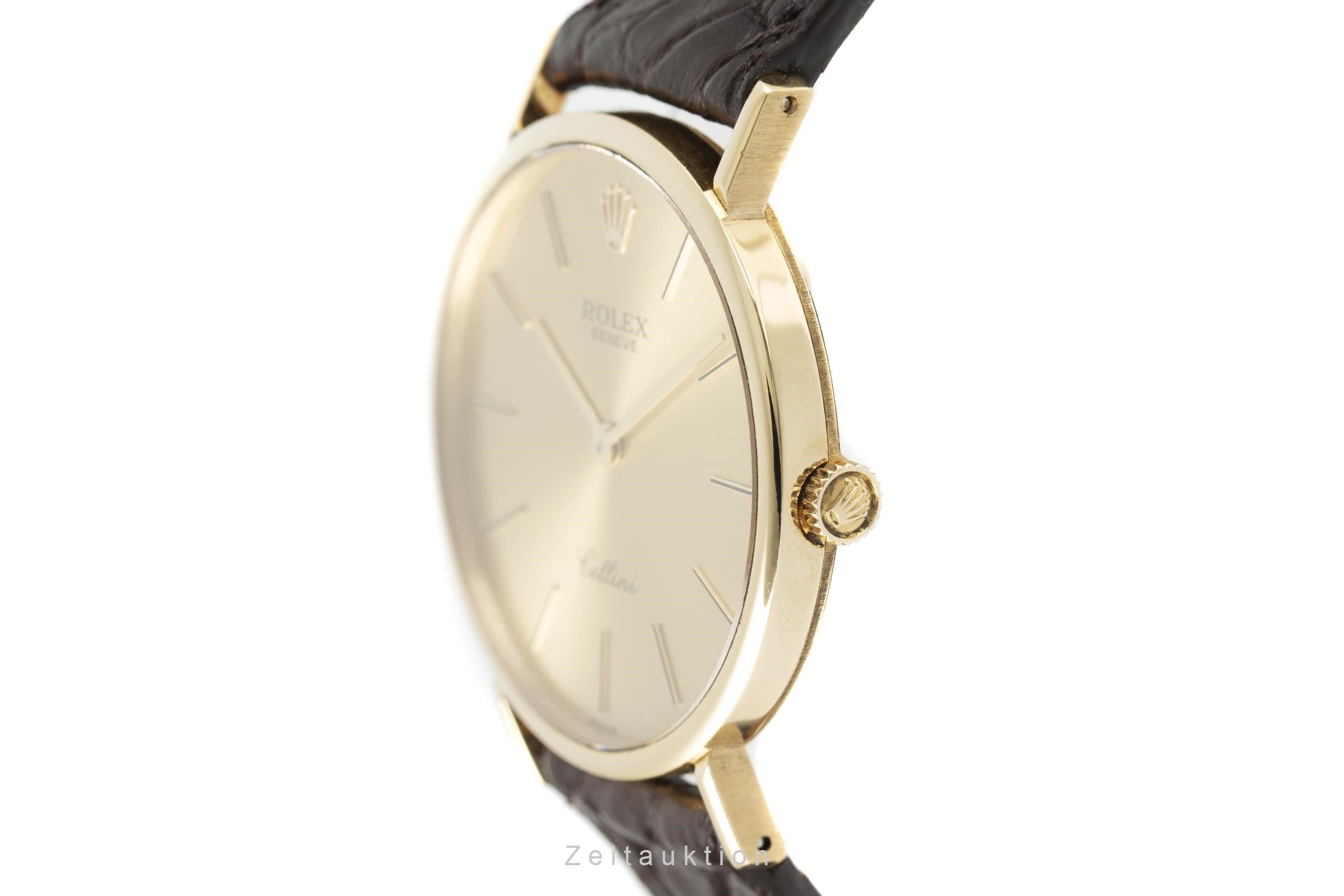 Rolex Cellini 18K (0,750) Gelbgold Handaufzug Herrenuhr Gold Ref. 5112 Klassiker [2108972]
