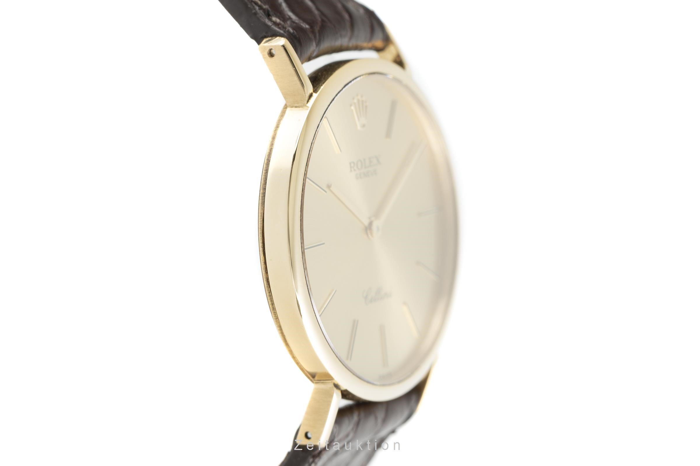 Rolex Cellini 18K (0,750) Gelbgold Handaufzug Herrenuhr Gold Ref. 5112 Klassiker [2108972]