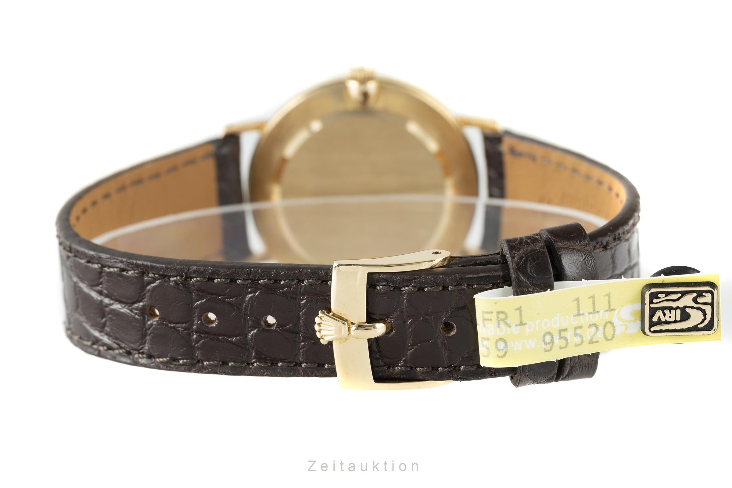 Rolex Cellini 18K (0,750) Gelbgold Handaufzug Herrenuhr Gold Ref. 5112 Klassiker [2108972]