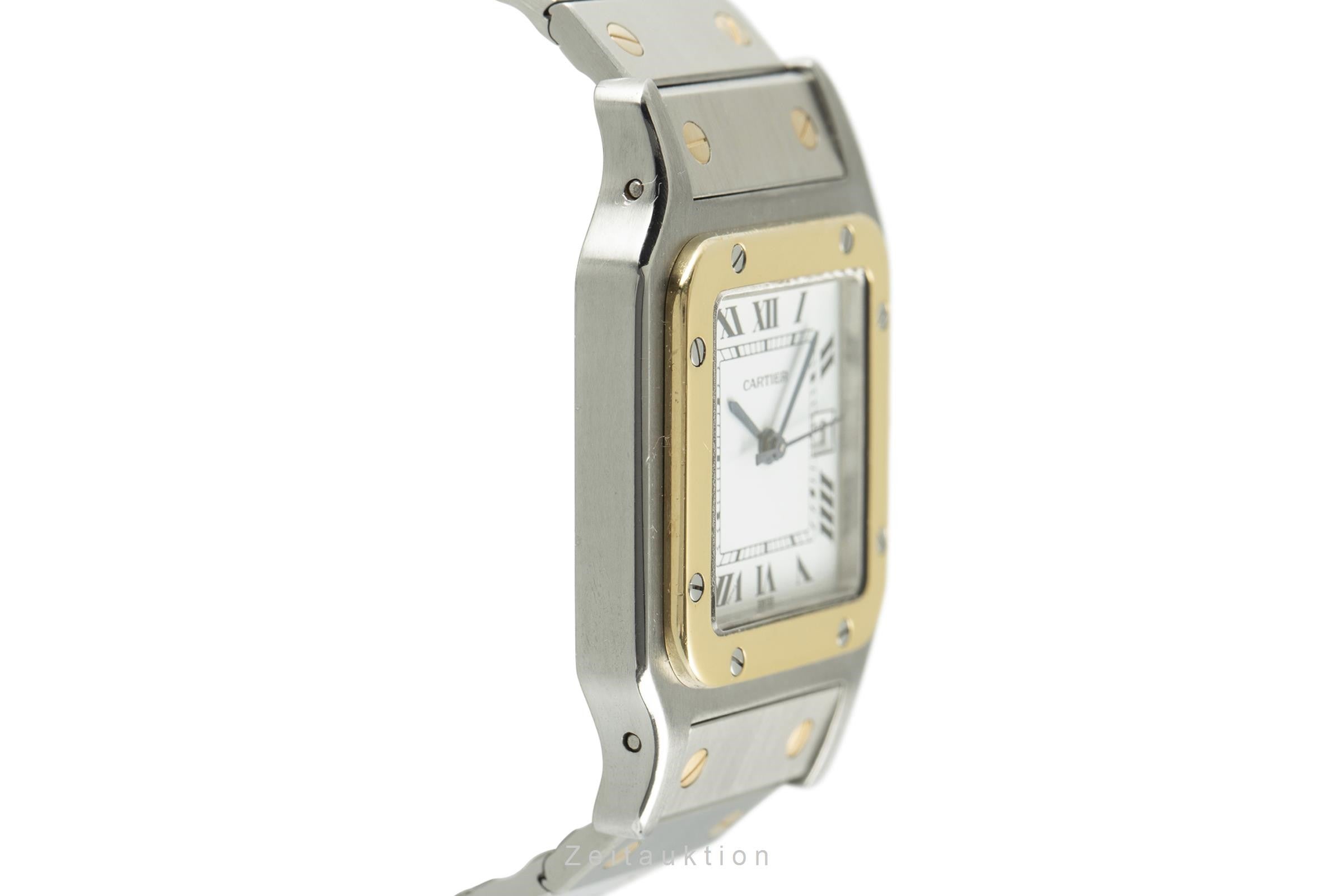Cartier Santos acciaio / oro automatismo orologio da uomo 2961 LP: 9650EUR  [2109024]