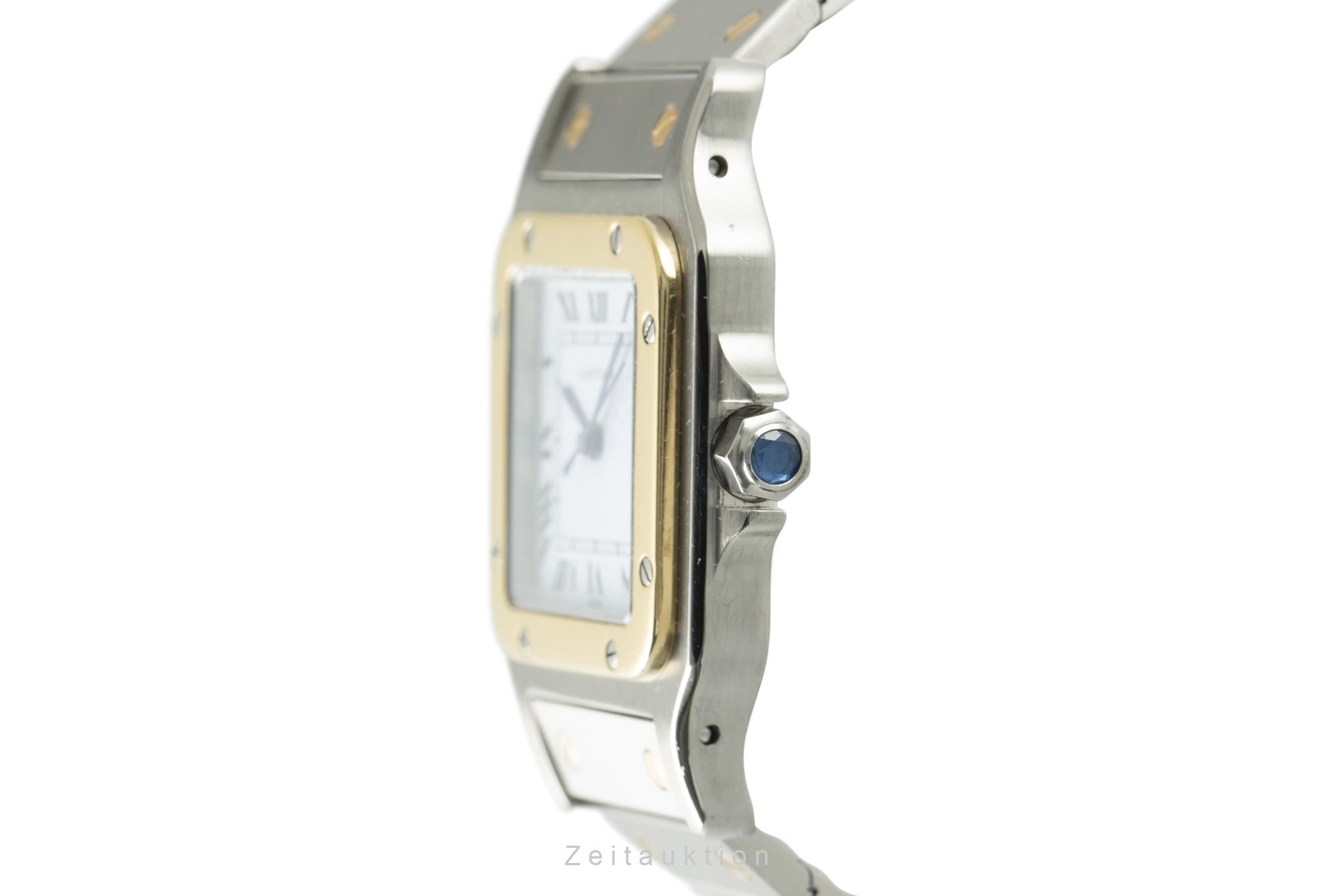 Cartier Santos acciaio / oro automatismo orologio da uomo 2961 LP: 9650EUR  [2109024]