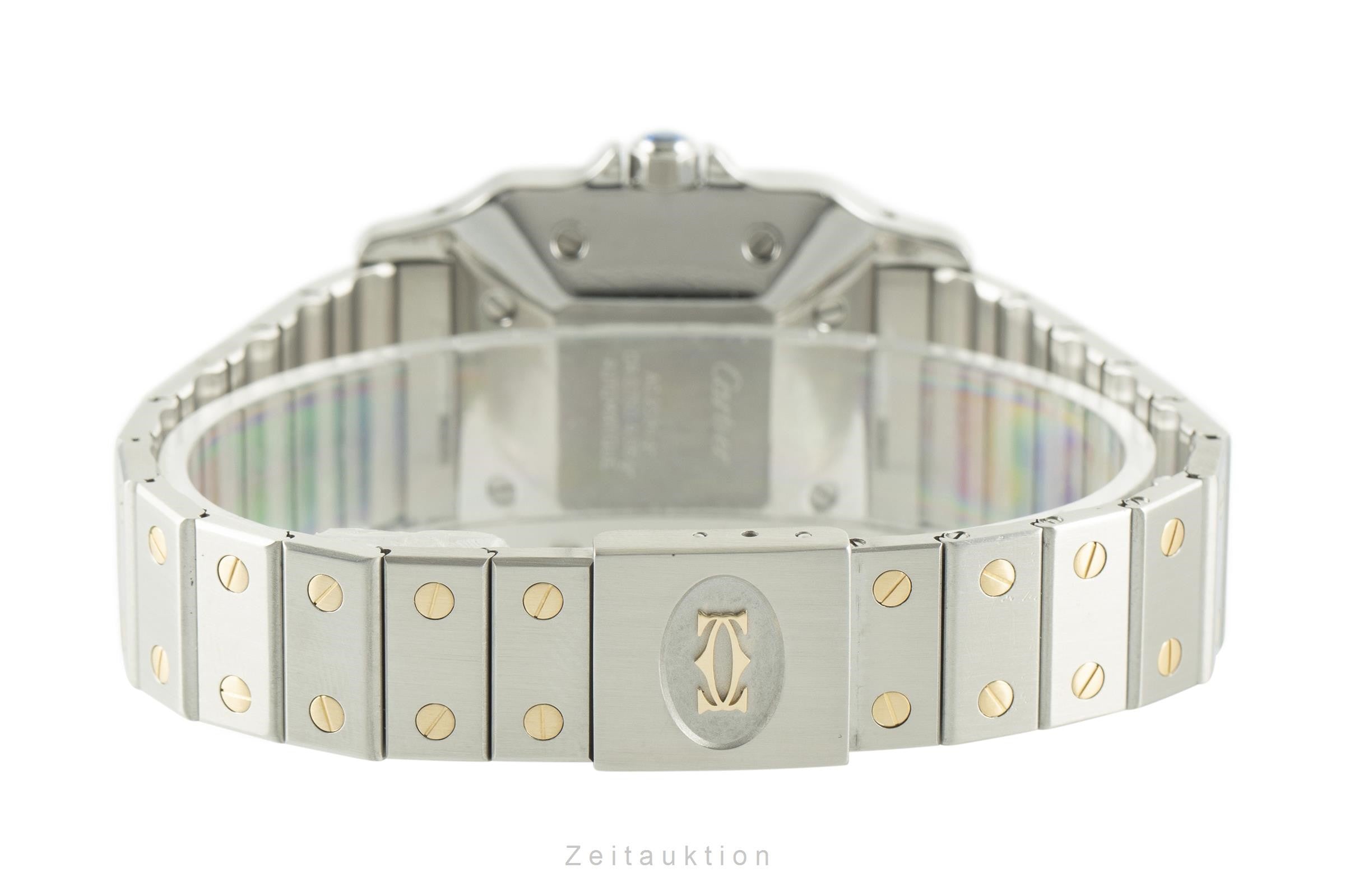 Cartier Santos acciaio / oro automatismo orologio da uomo 2961 LP: 9650EUR  [2109024]