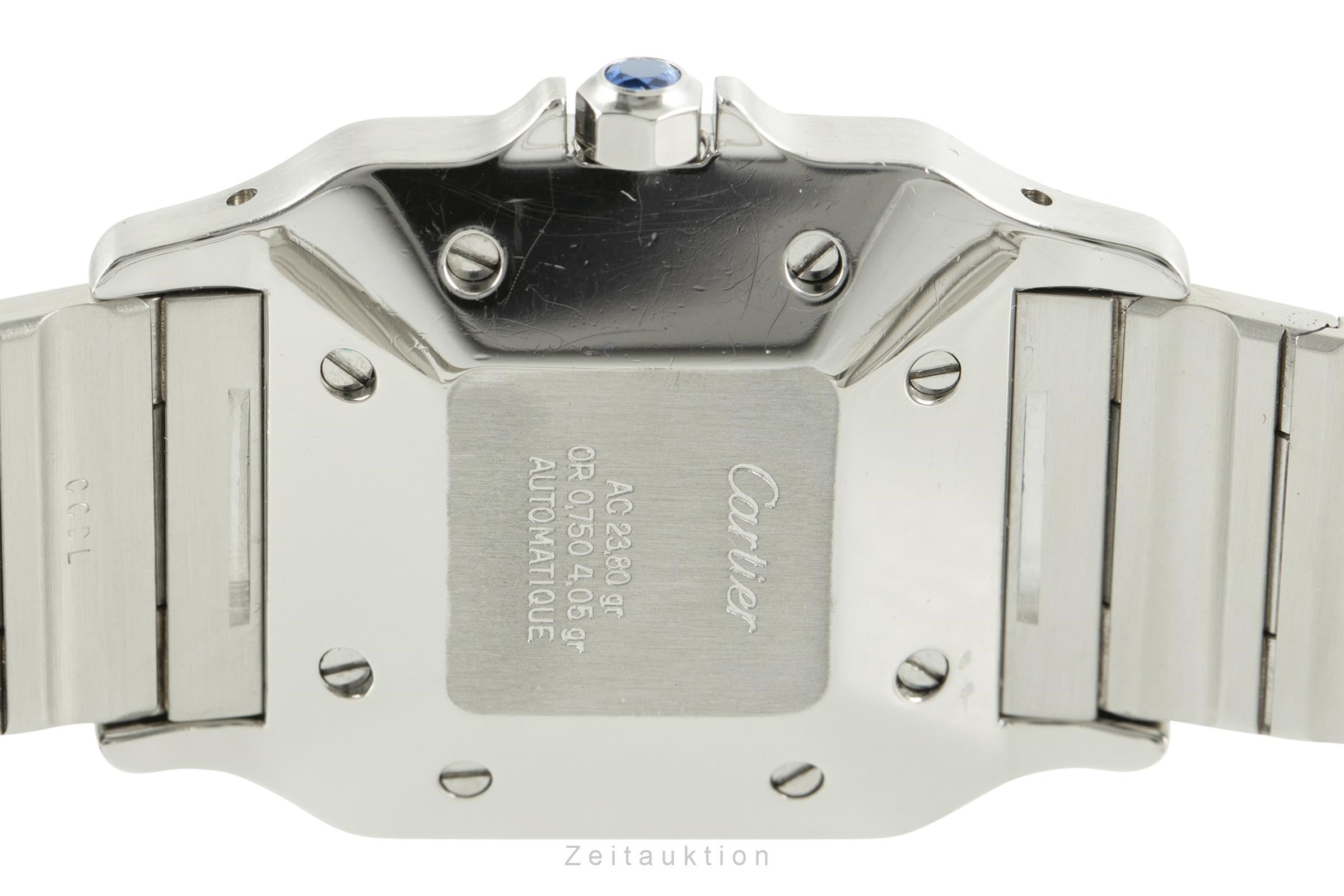 Cartier Santos acciaio / oro automatismo orologio da uomo 2961 LP: 9650EUR  [2109024]