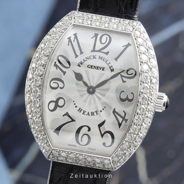 Franck Muller Heart 18 ct white gold quartz women's watch 5002 MQZ D2  [2109067]