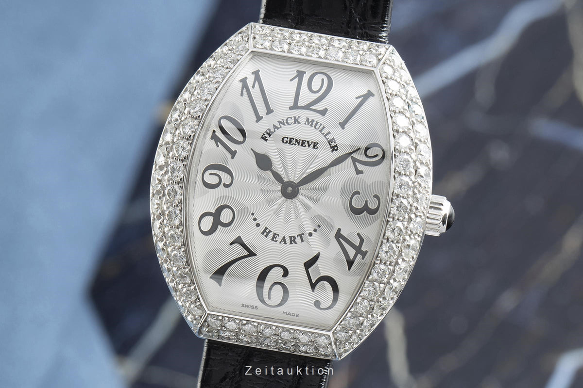 Franck Muller Heart 18 ct white gold quartz women's watch 5002 MQZ D2  [2109067]