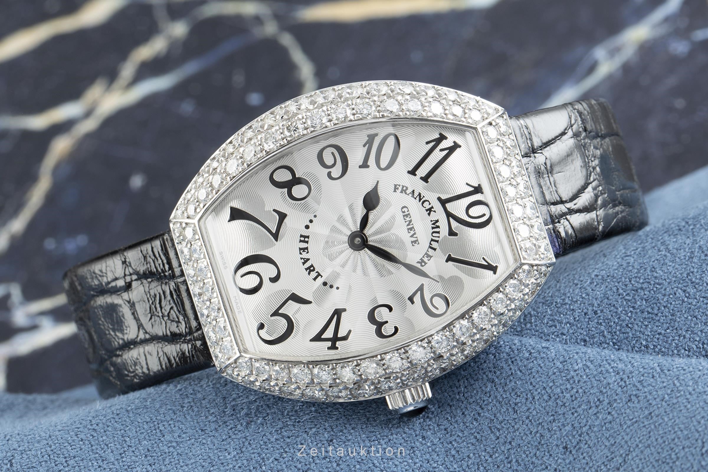 Franck Muller Heart 18 ct white gold quartz women's watch 5002 MQZ D2  [2109067]