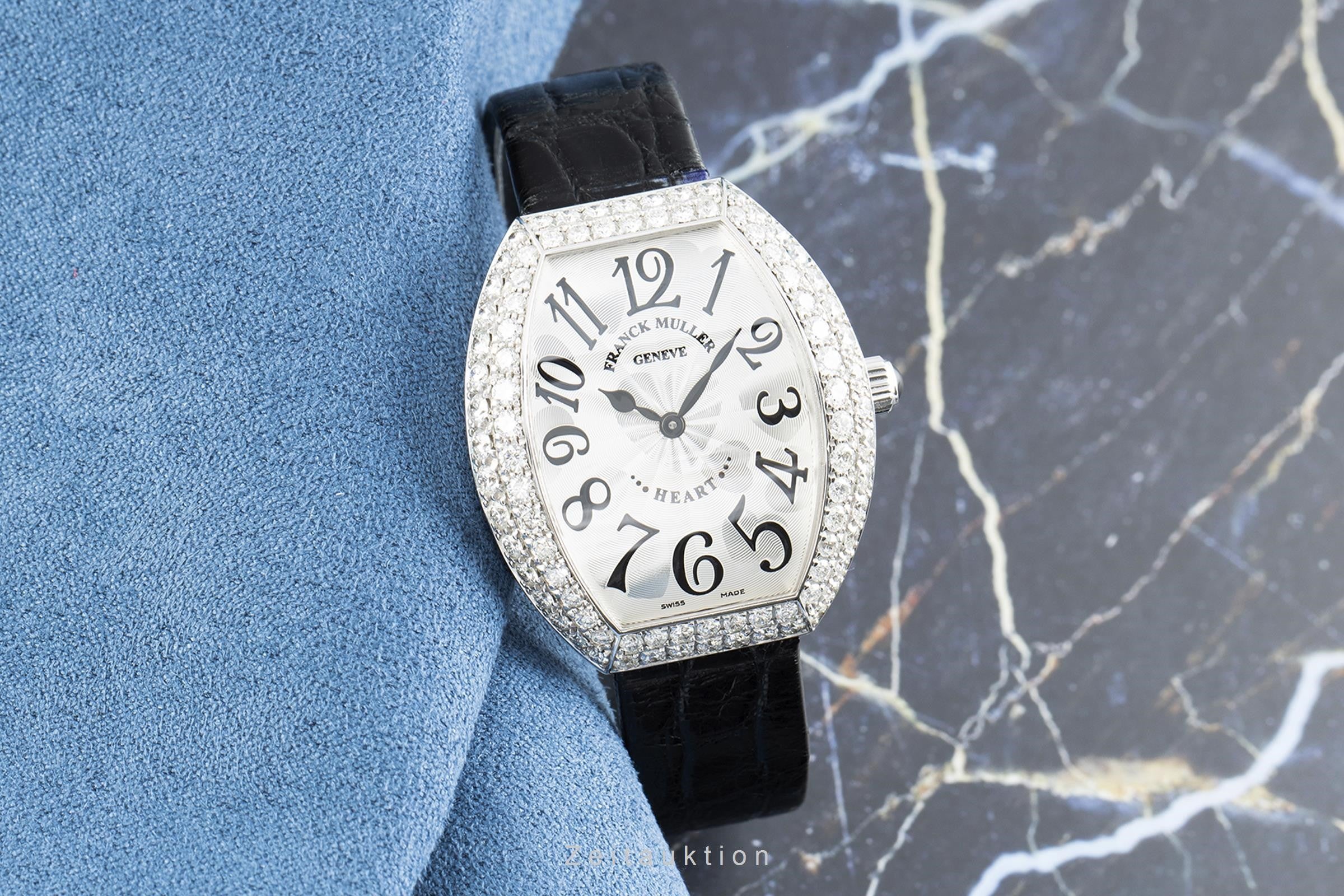 Franck Muller Heart 18 ct white gold quartz women's watch 5002 MQZ D2  [2109067]