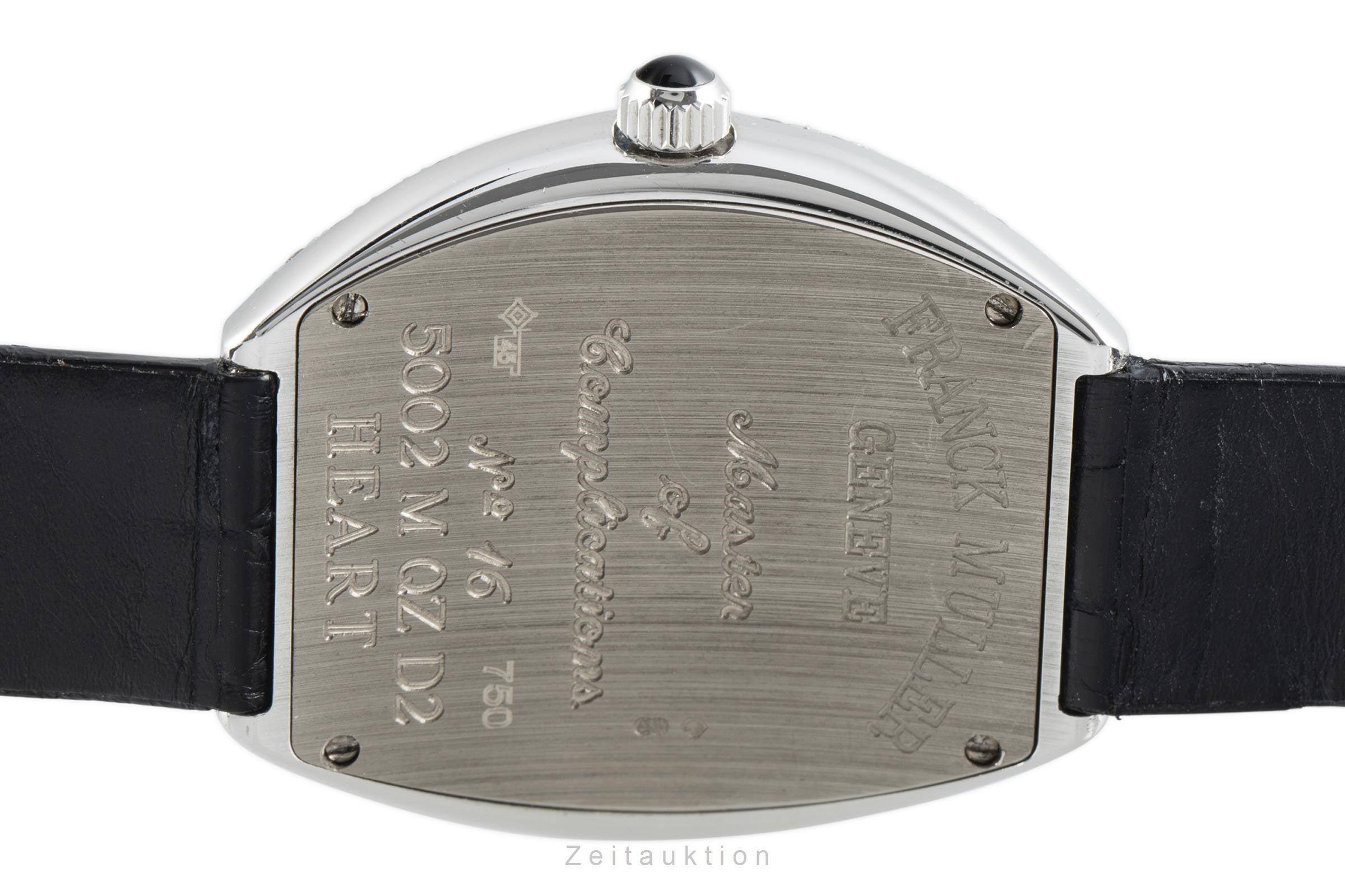 Franck Muller Heart 18 ct white gold quartz women's watch 5002 MQZ D2  [2109067]