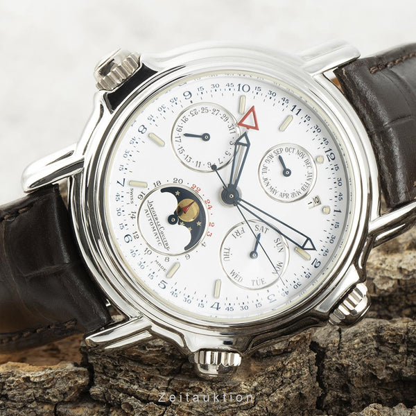 Jaeger LeCoultre Grand Réveil  platinium automatic men's watch 180.6.99 Limited  [2109071]